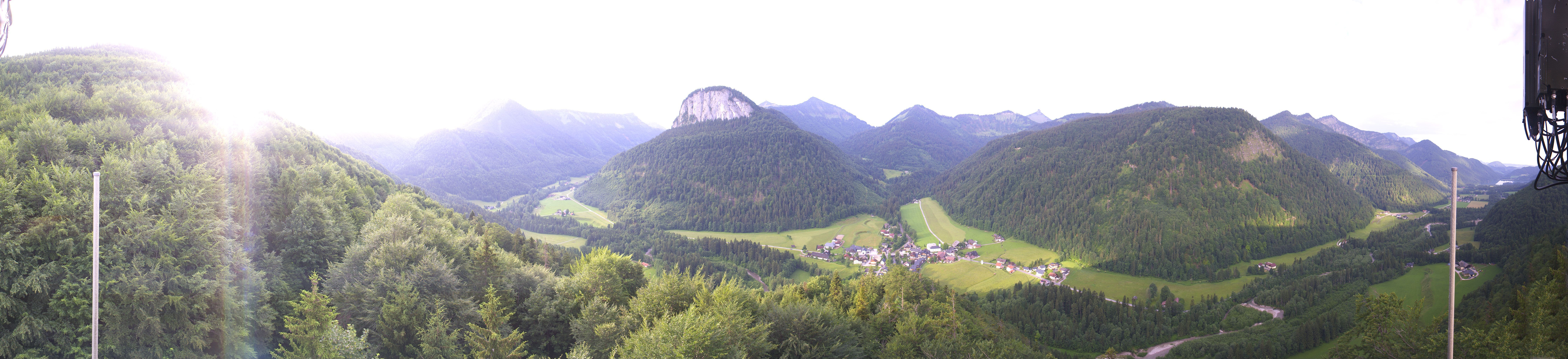 Archived image Webcam Hintersee - Lake Fuschl Region