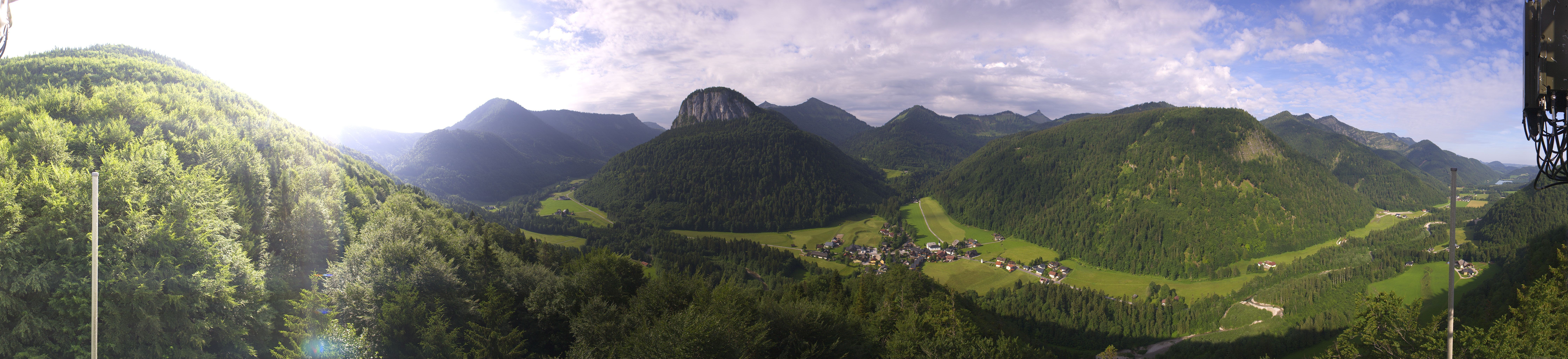 Archived image Webcam Hintersee - Lake Fuschl Region