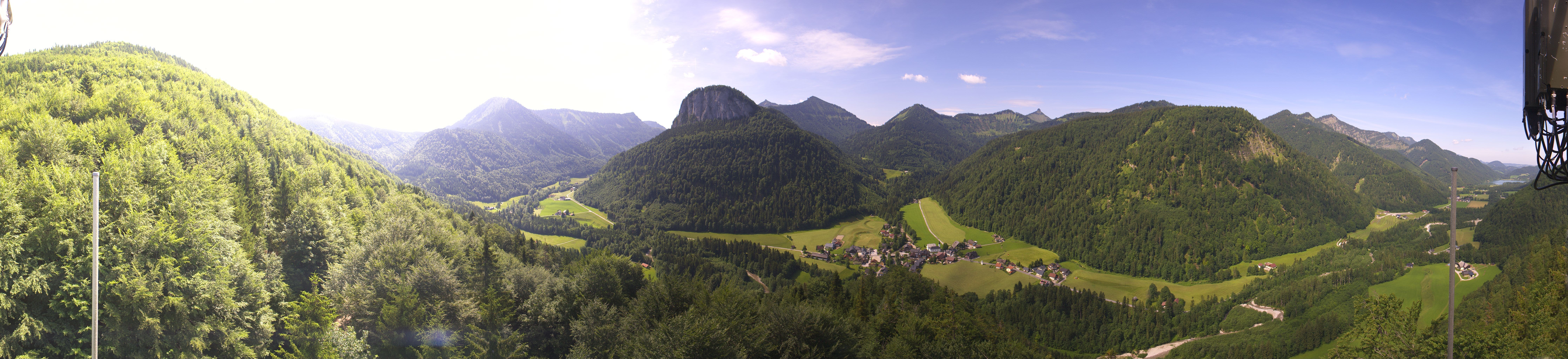 Archived image Webcam Hintersee - Lake Fuschl Region
