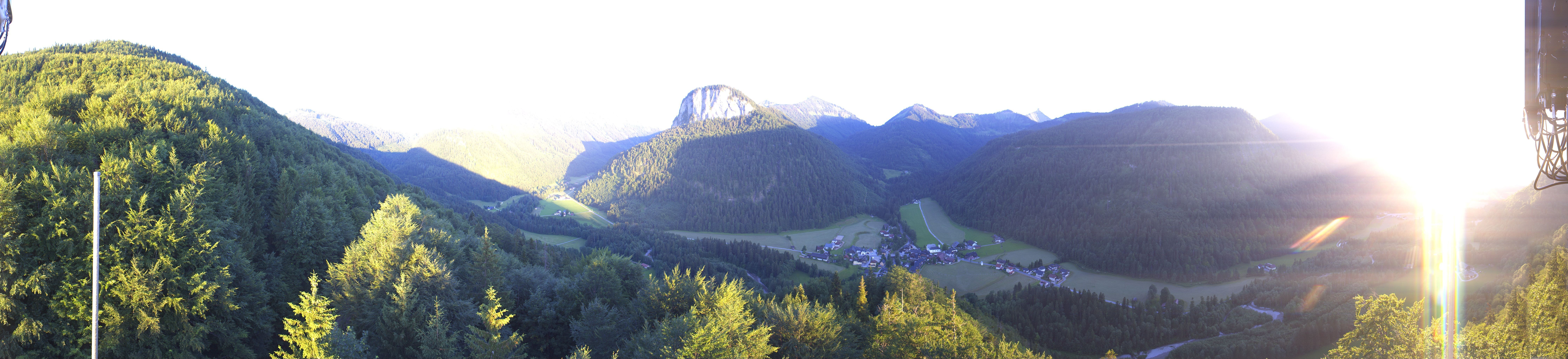Archived image Webcam Hintersee - Lake Fuschl Region