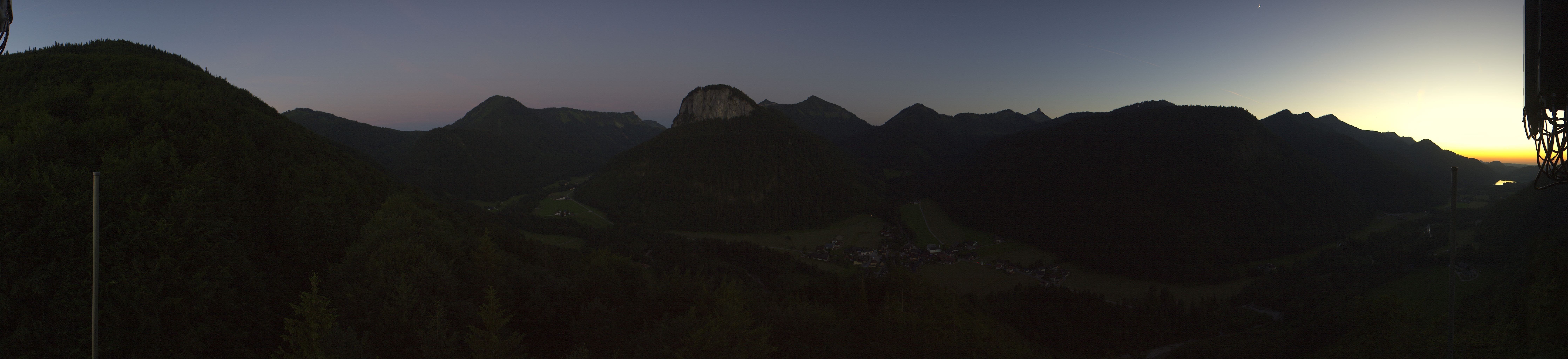 Archived image Webcam Hintersee - Lake Fuschl Region