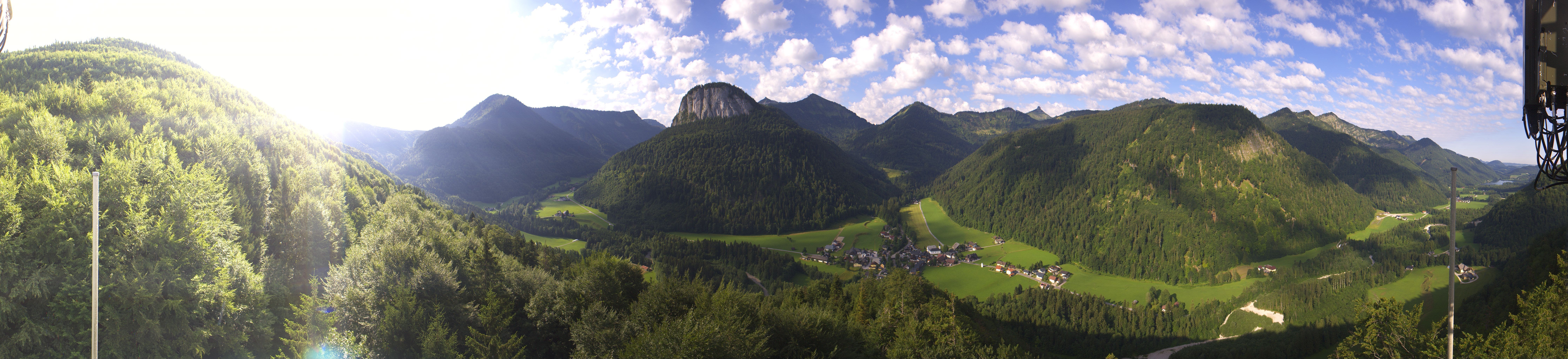 Archived image Webcam Hintersee - Lake Fuschl Region