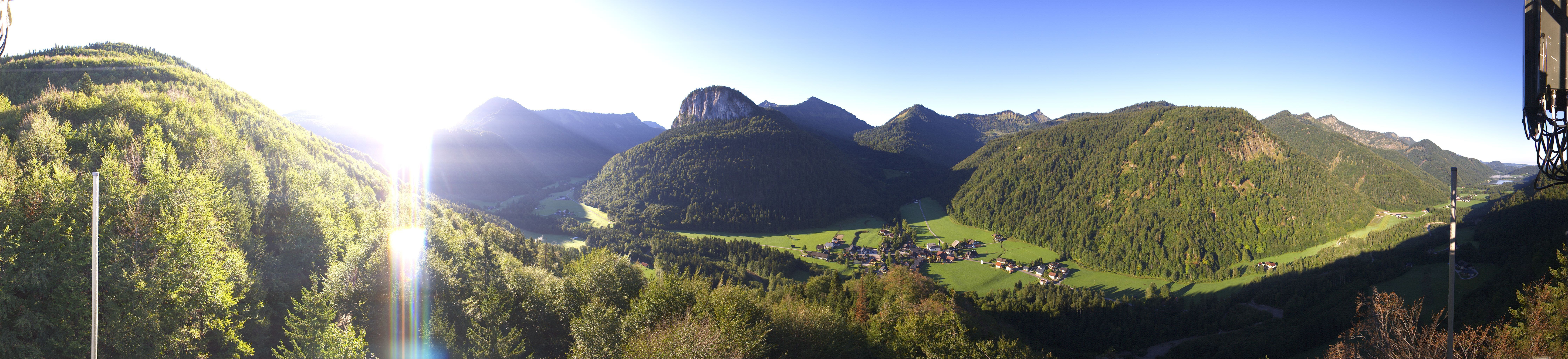 Archived image Webcam Hintersee - Lake Fuschl Region