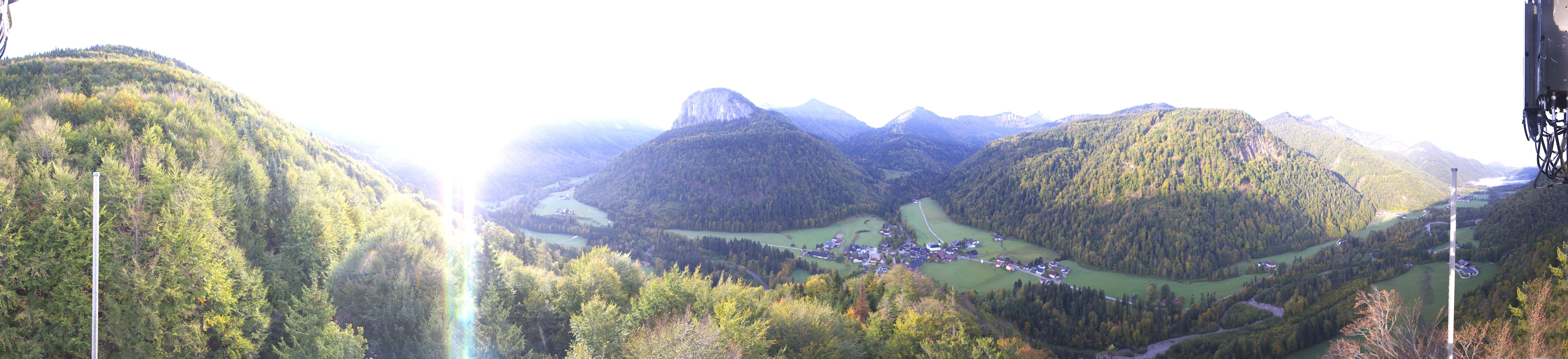 Archived image Webcam Hintersee - Lake Fuschl Region