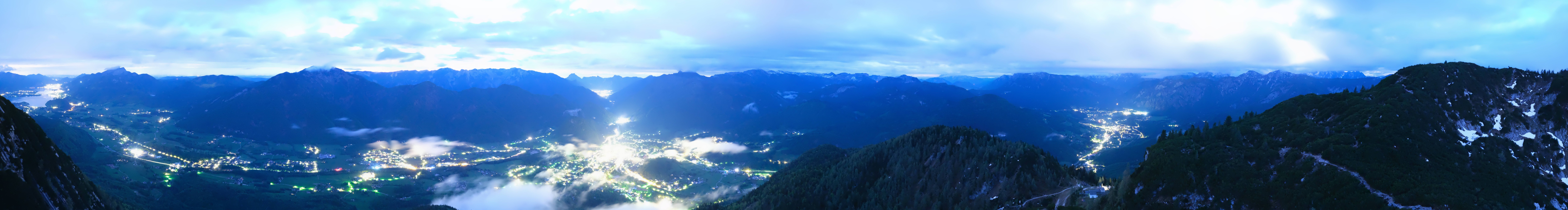 Archived image Webcam Katrin Cable Car in Bad Ischl