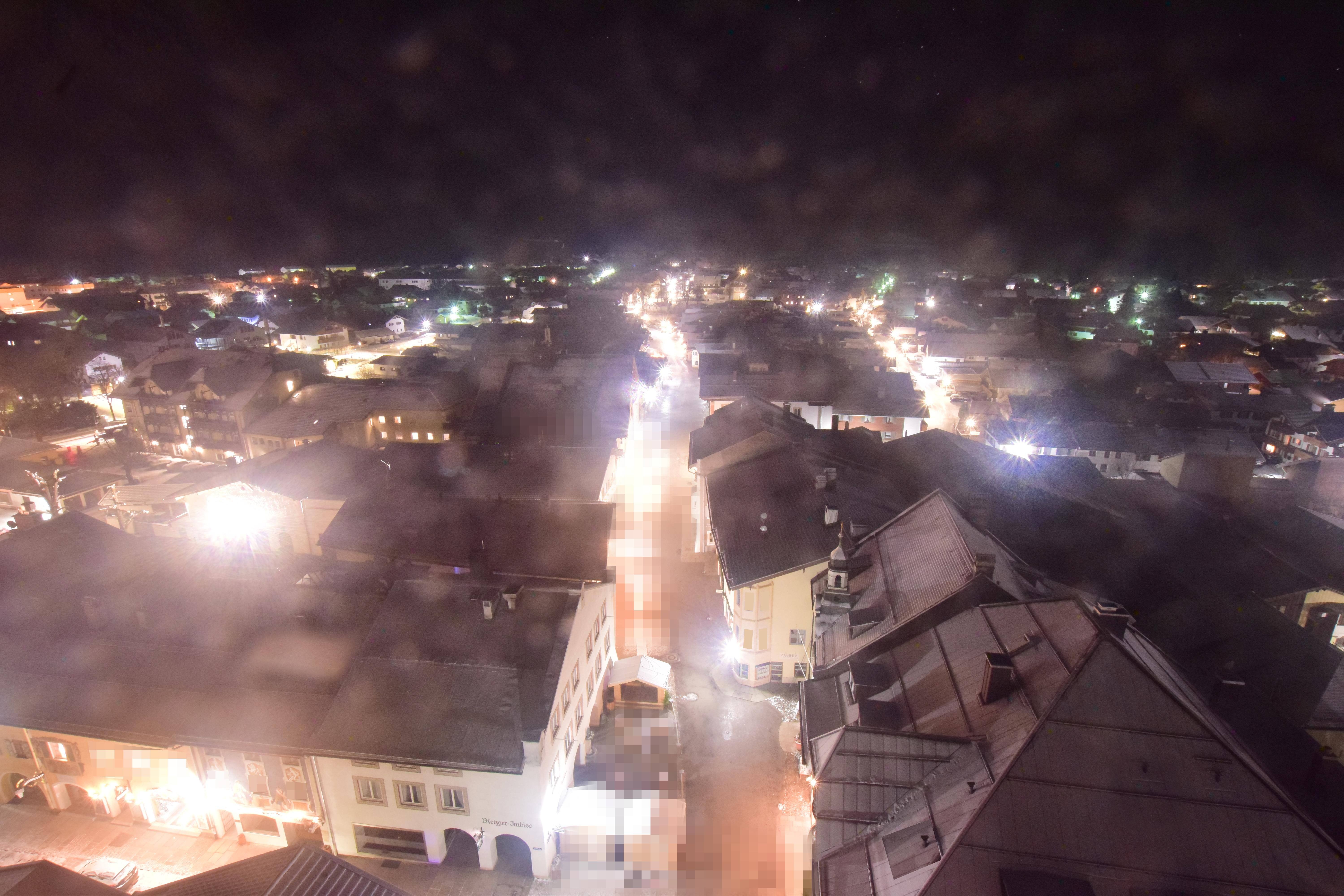 Archiv Foto Webcam Karwendel Mittenwald - Kirche