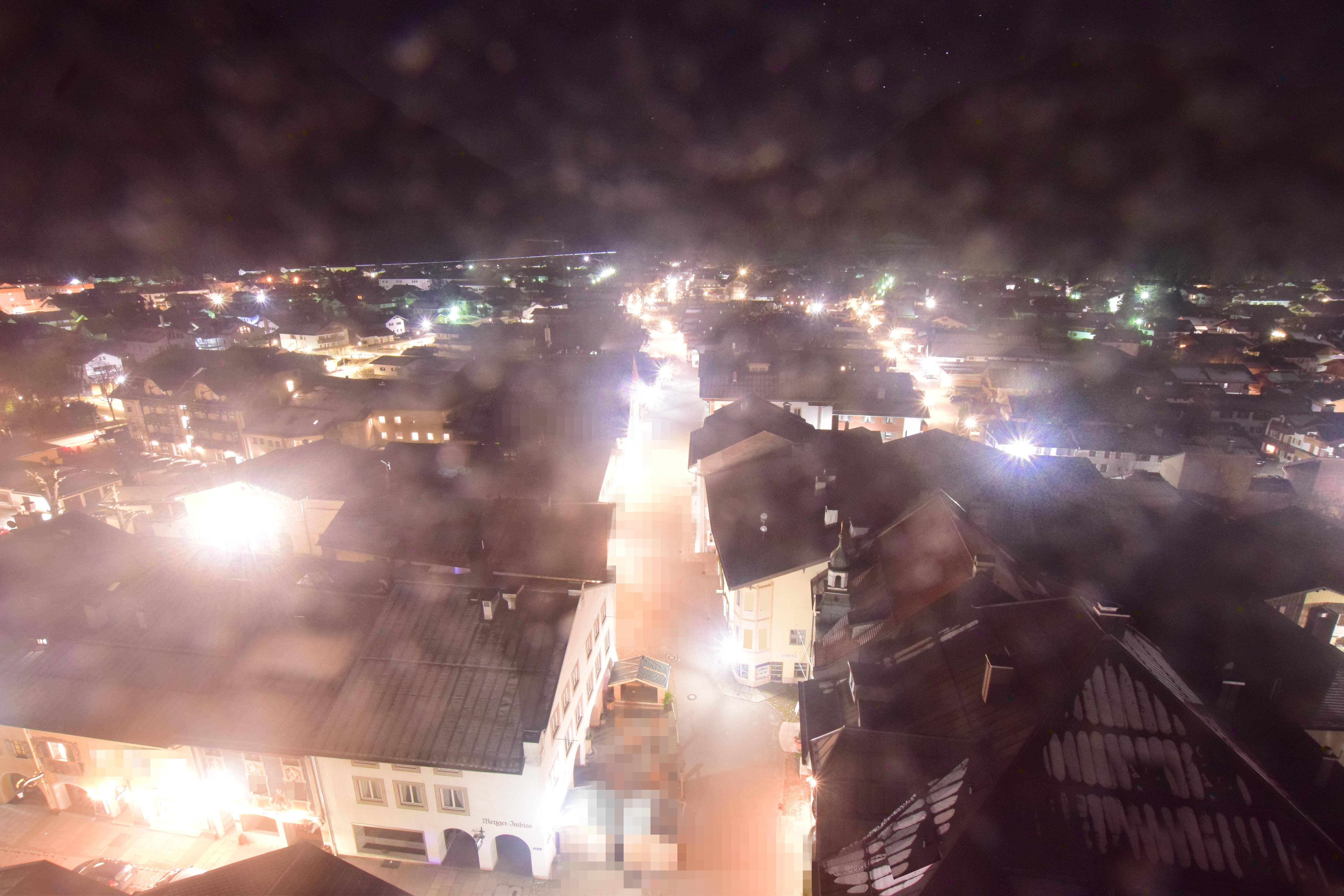 Archiv Foto Webcam Karwendel Mittenwald - Kirche