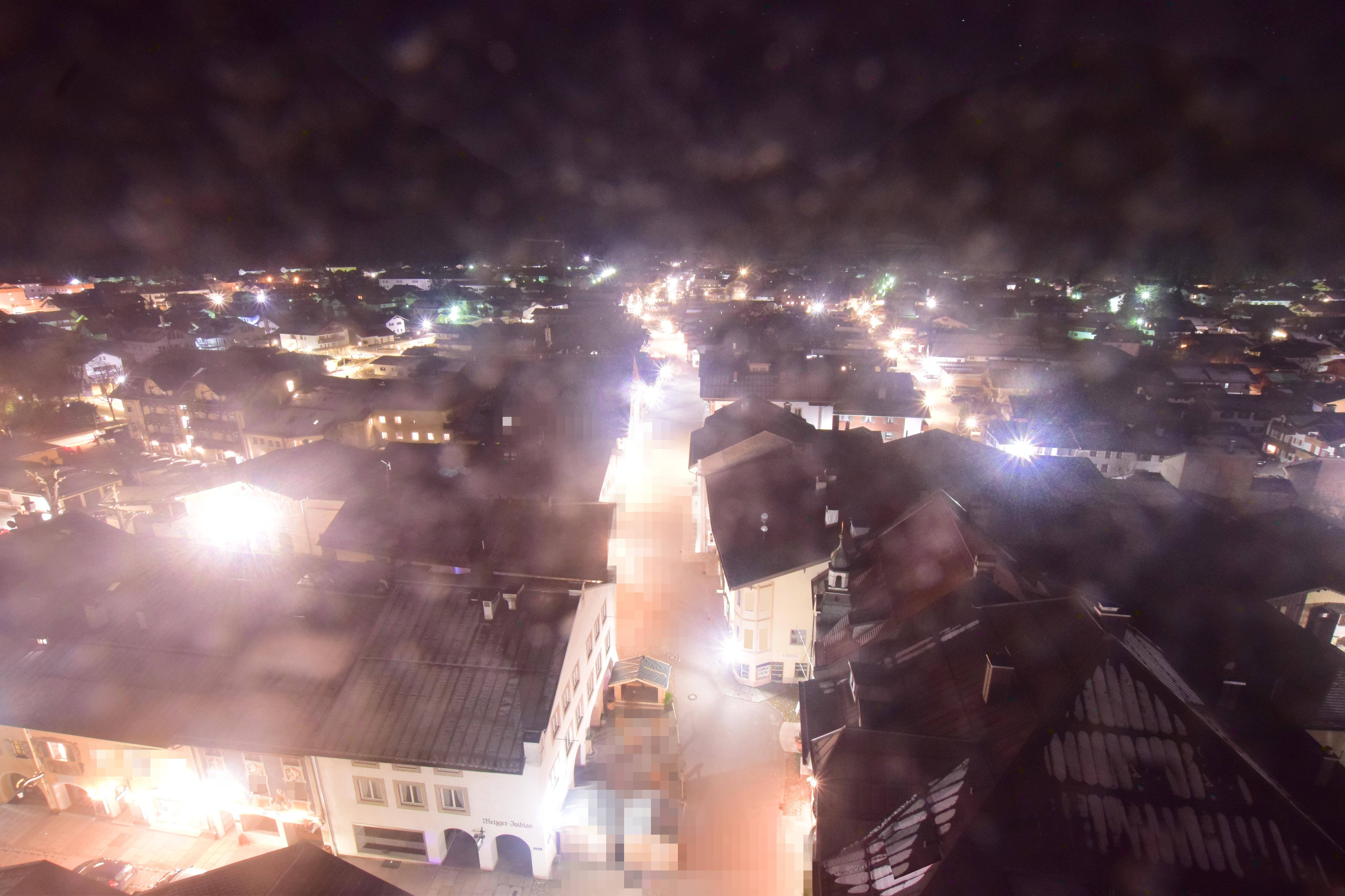 Archiv Foto Webcam Karwendel Mittenwald - Kirche