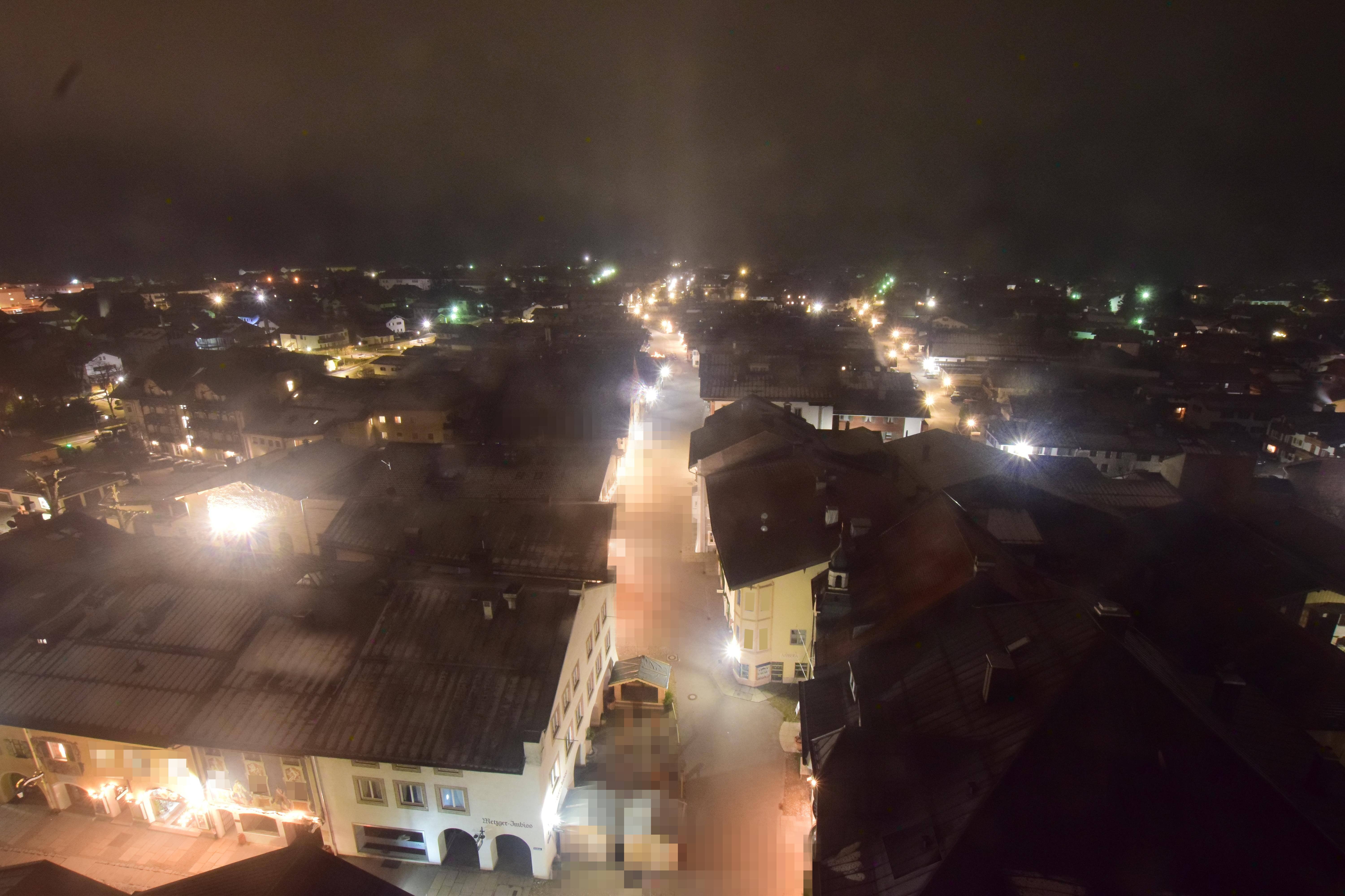 Archiv Foto Webcam Karwendel Mittenwald - Kirche