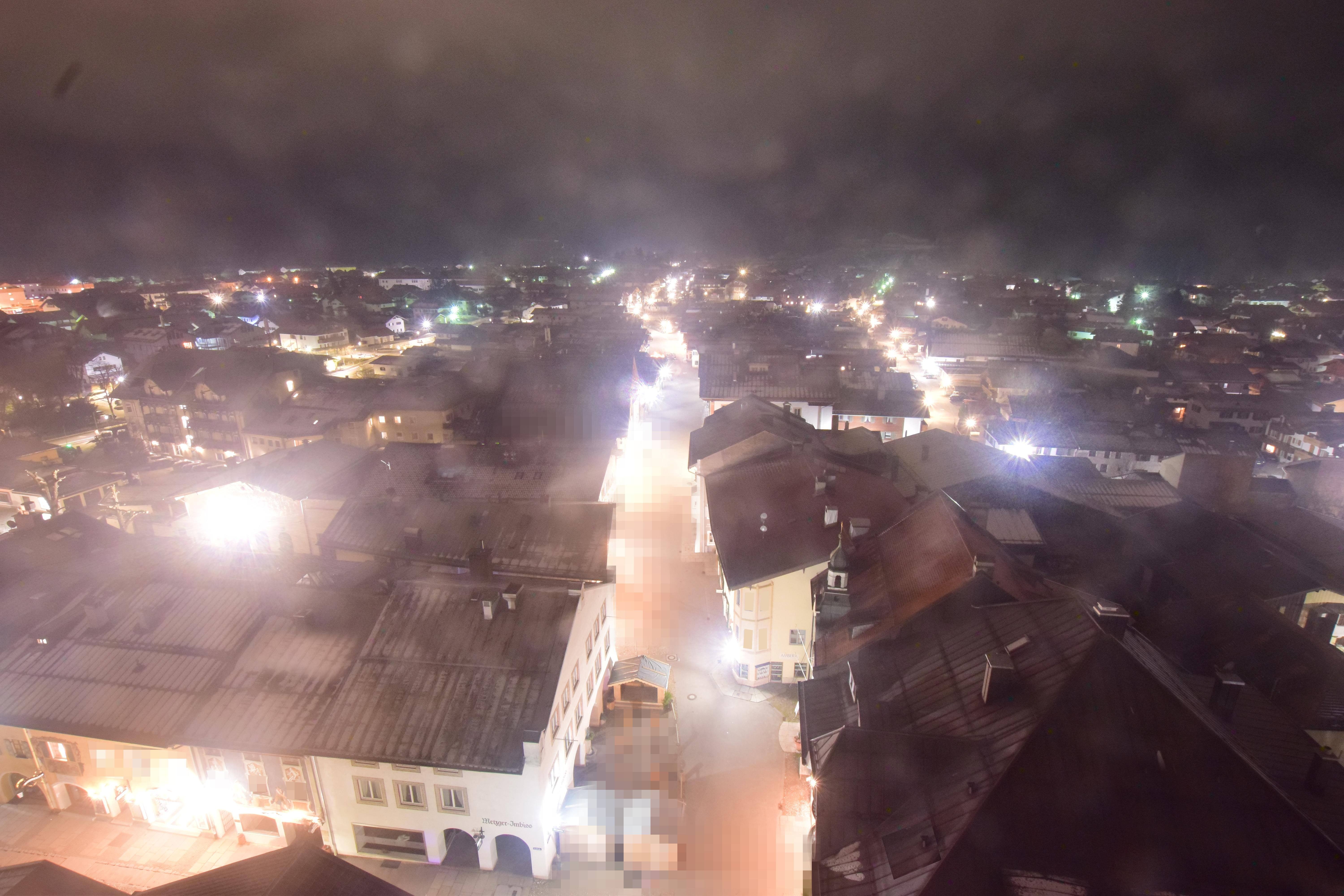 Archiv Foto Webcam Karwendel Mittenwald - Kirche