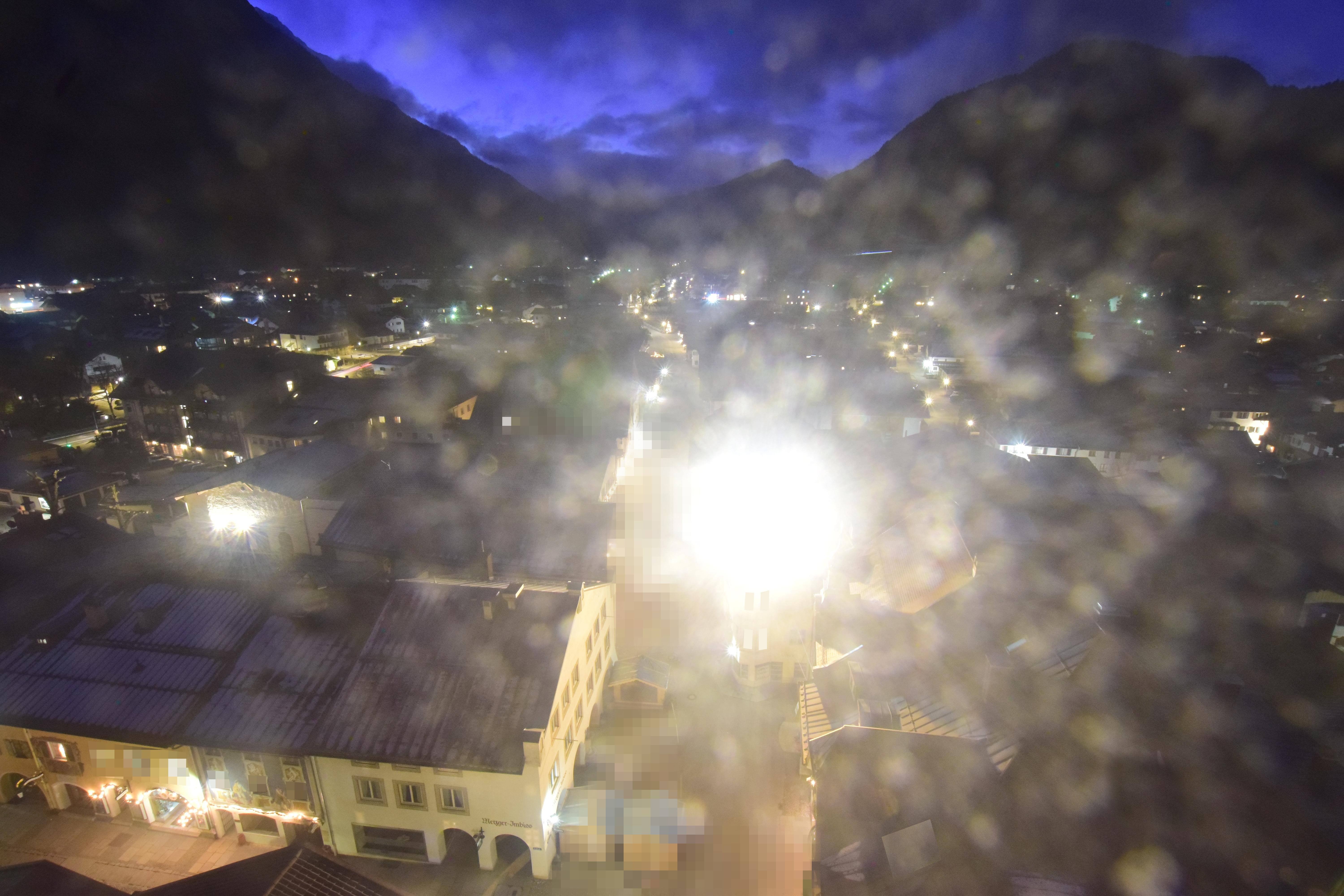 Archiv Foto Webcam Karwendel Mittenwald - Kirche