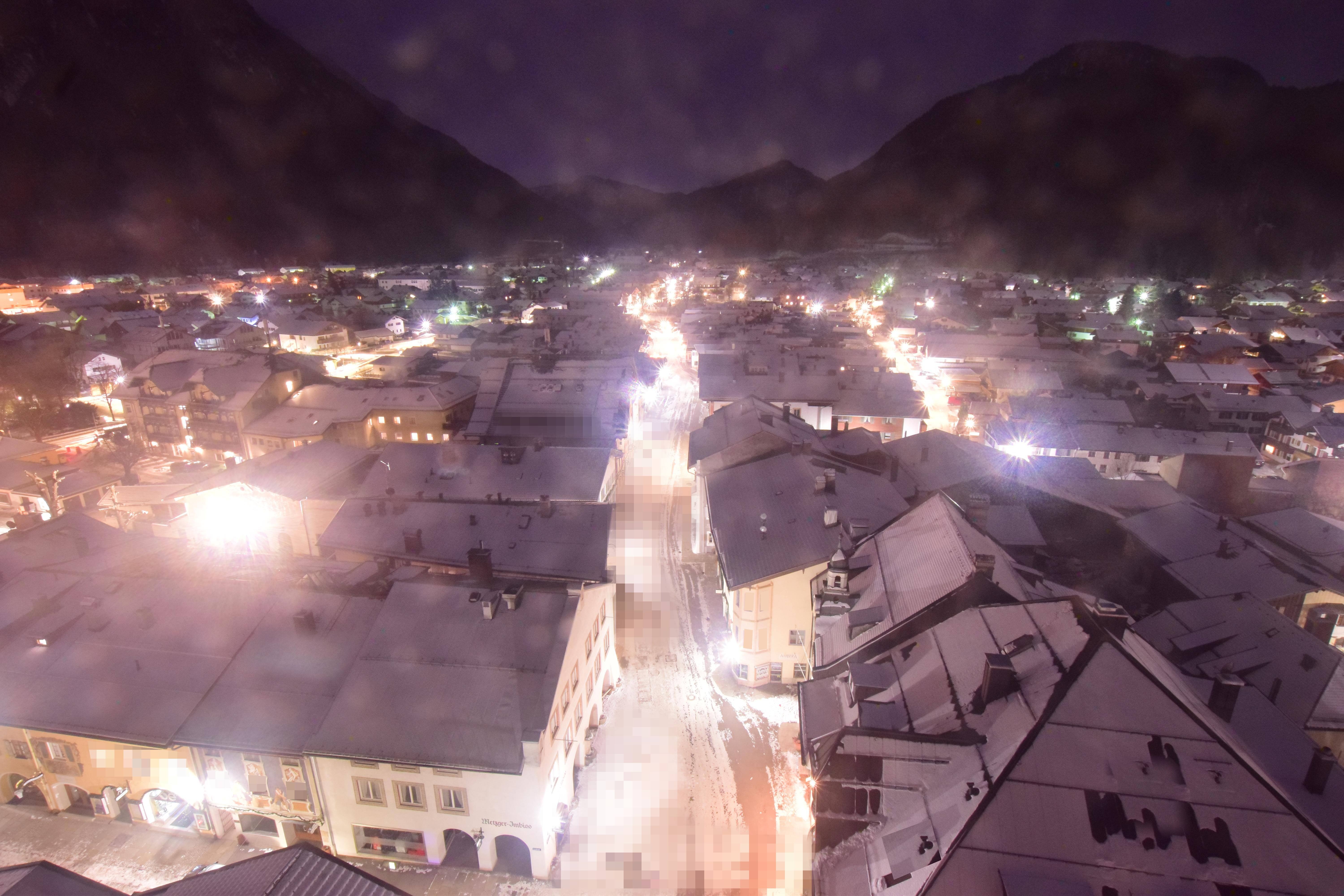 Archiv Foto Webcam Karwendel Mittenwald - Kirche