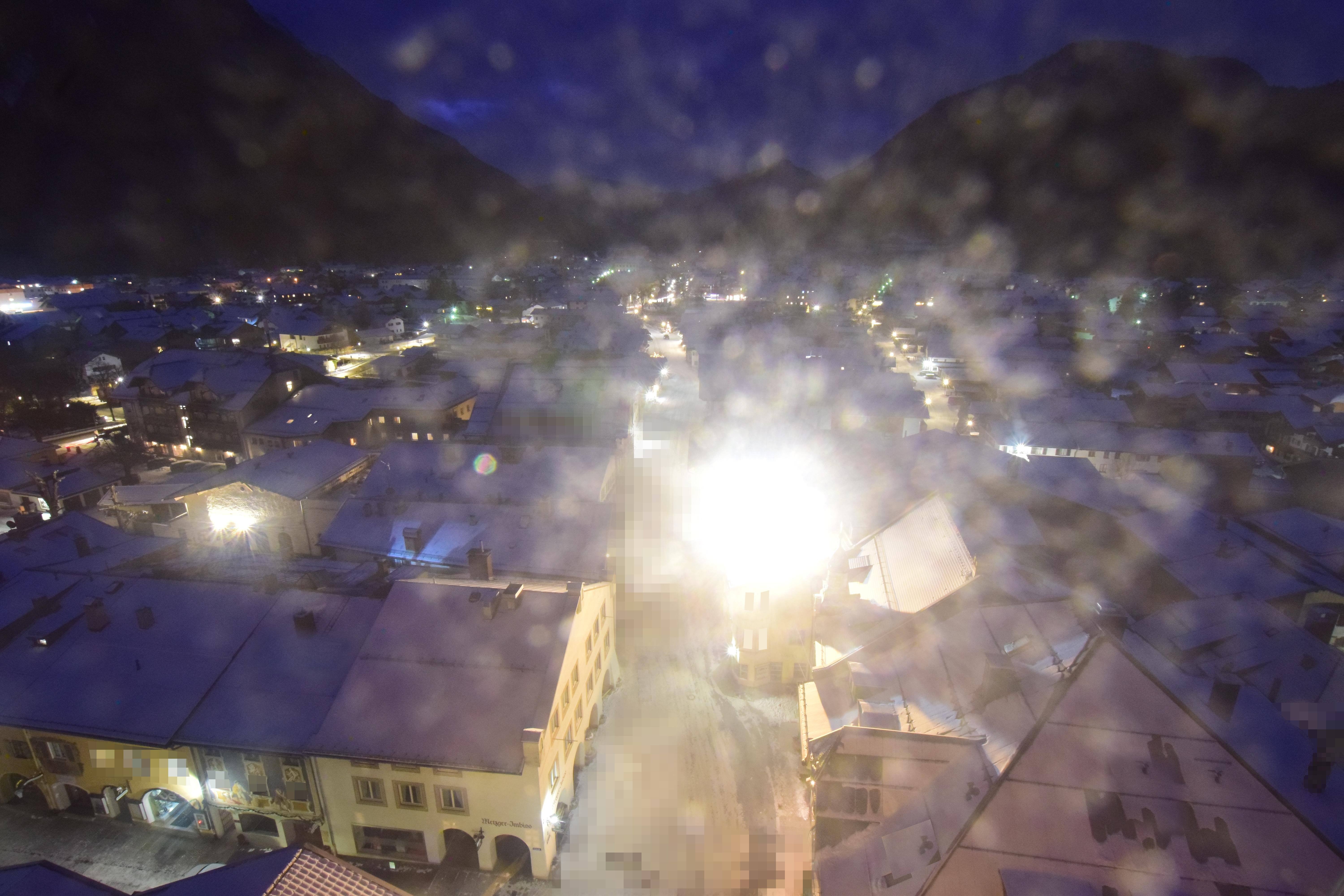 Archiv Foto Webcam Karwendel Mittenwald - Kirche