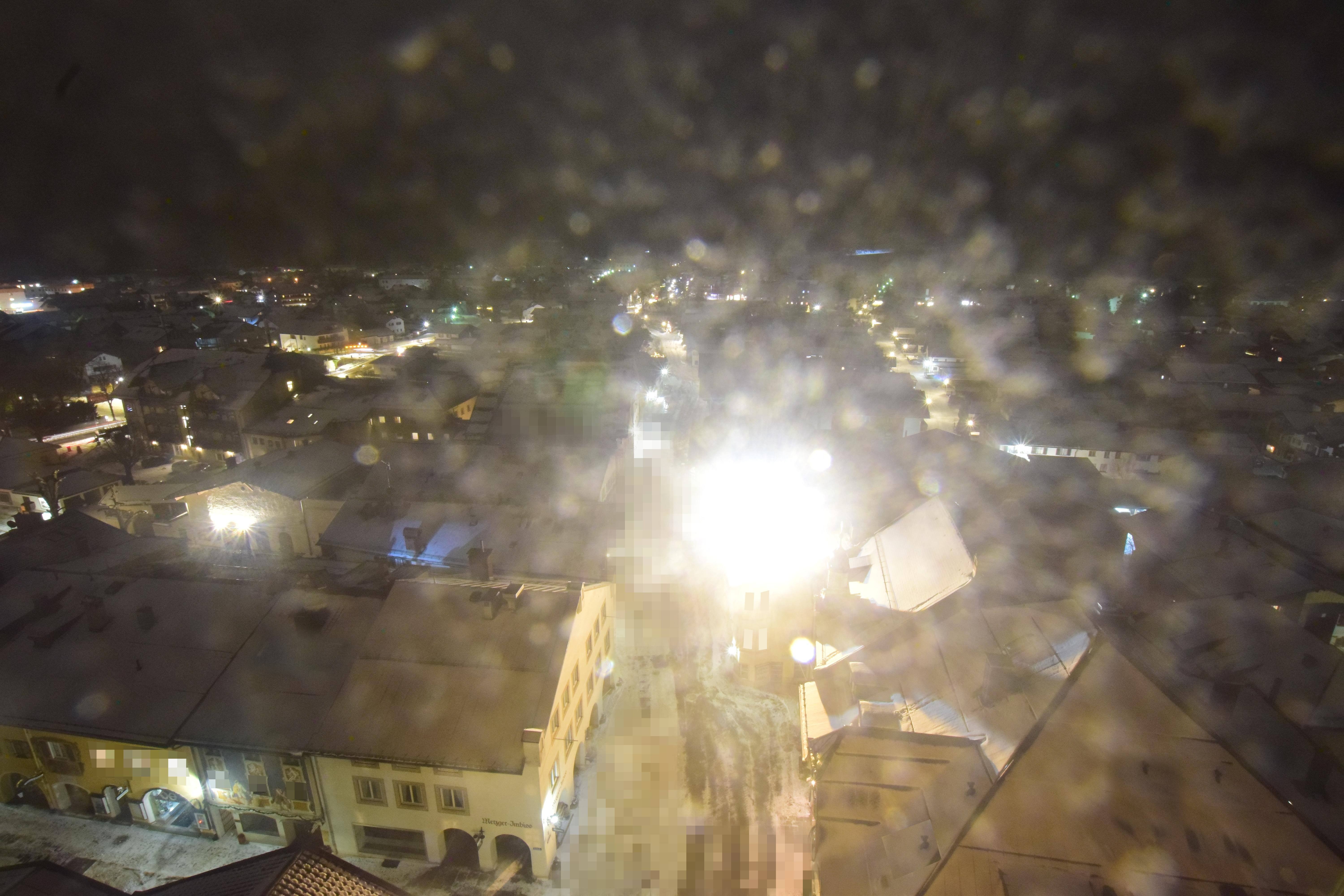 Archiv Foto Webcam Karwendel Mittenwald - Kirche