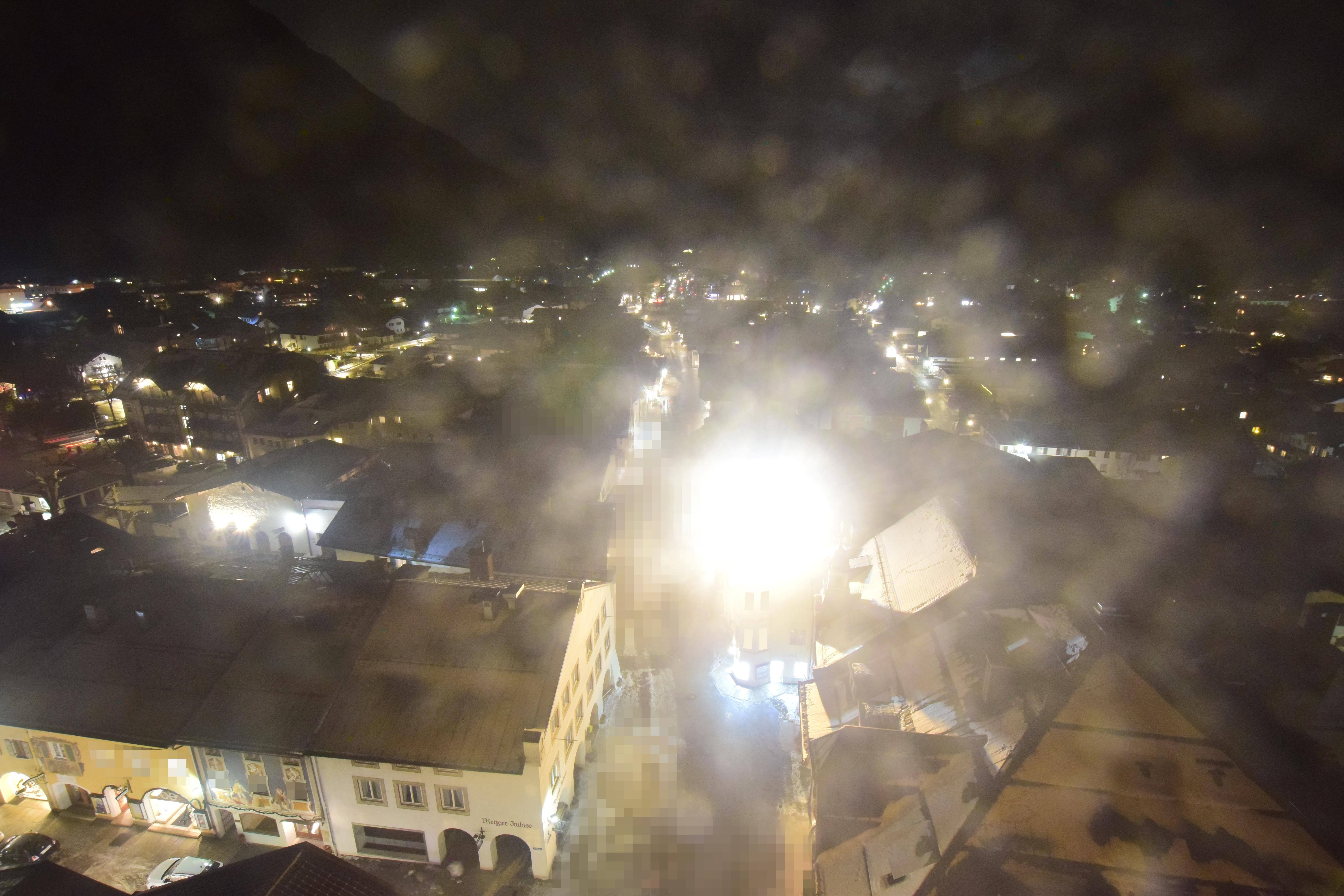 Archiv Foto Webcam Karwendel Mittenwald - Kirche