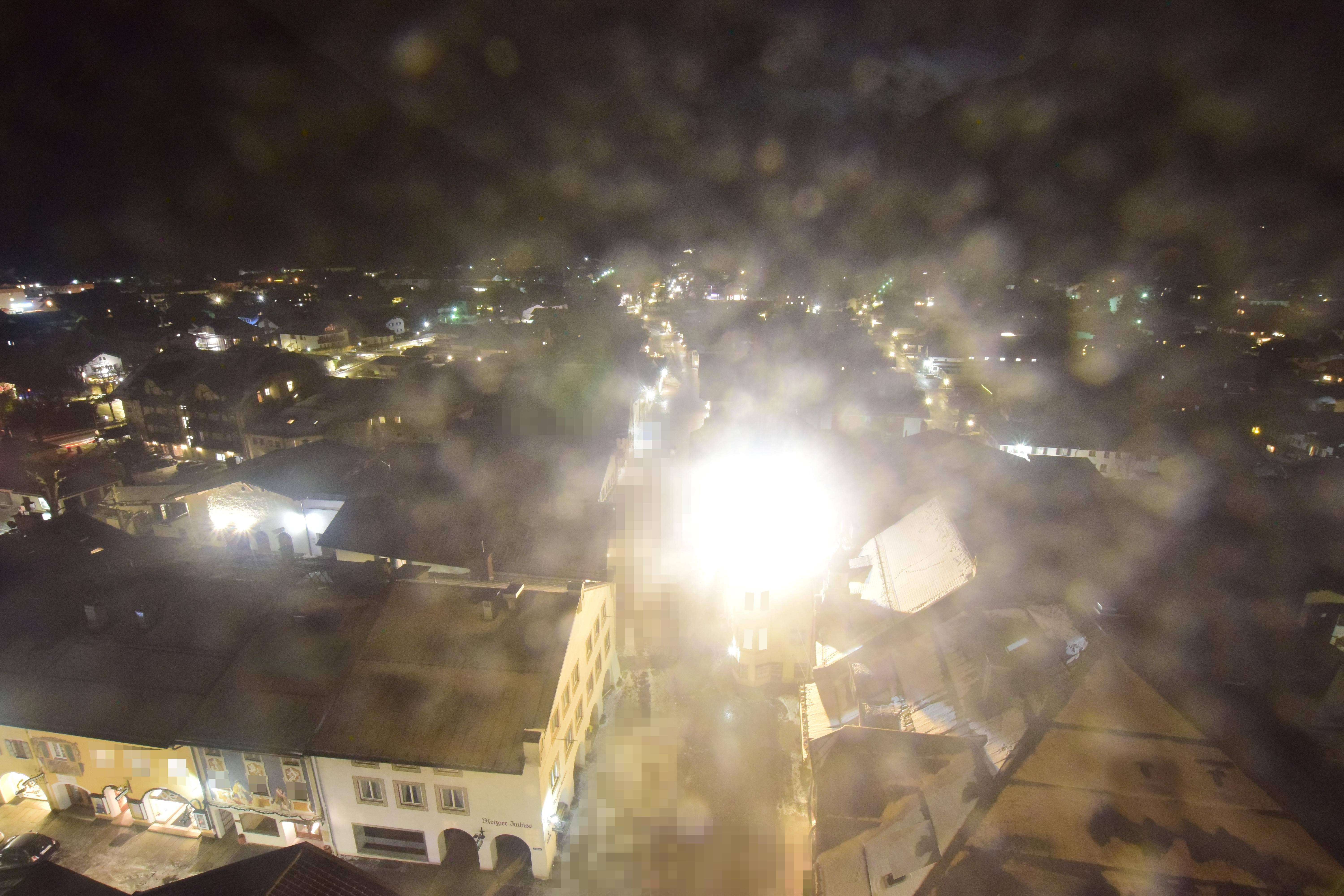 Archiv Foto Webcam Karwendel Mittenwald - Kirche