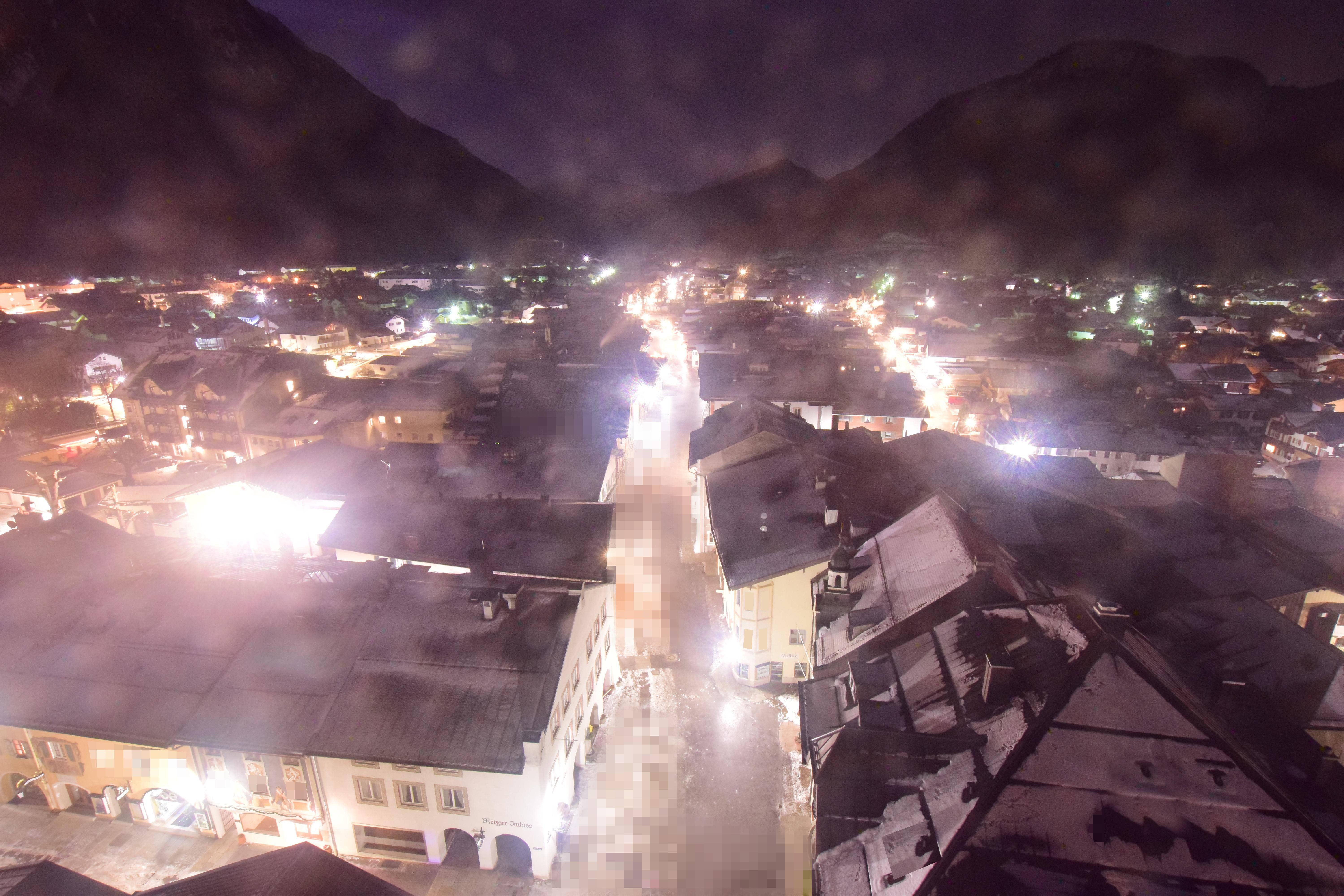 Archiv Foto Webcam Karwendel Mittenwald - Kirche