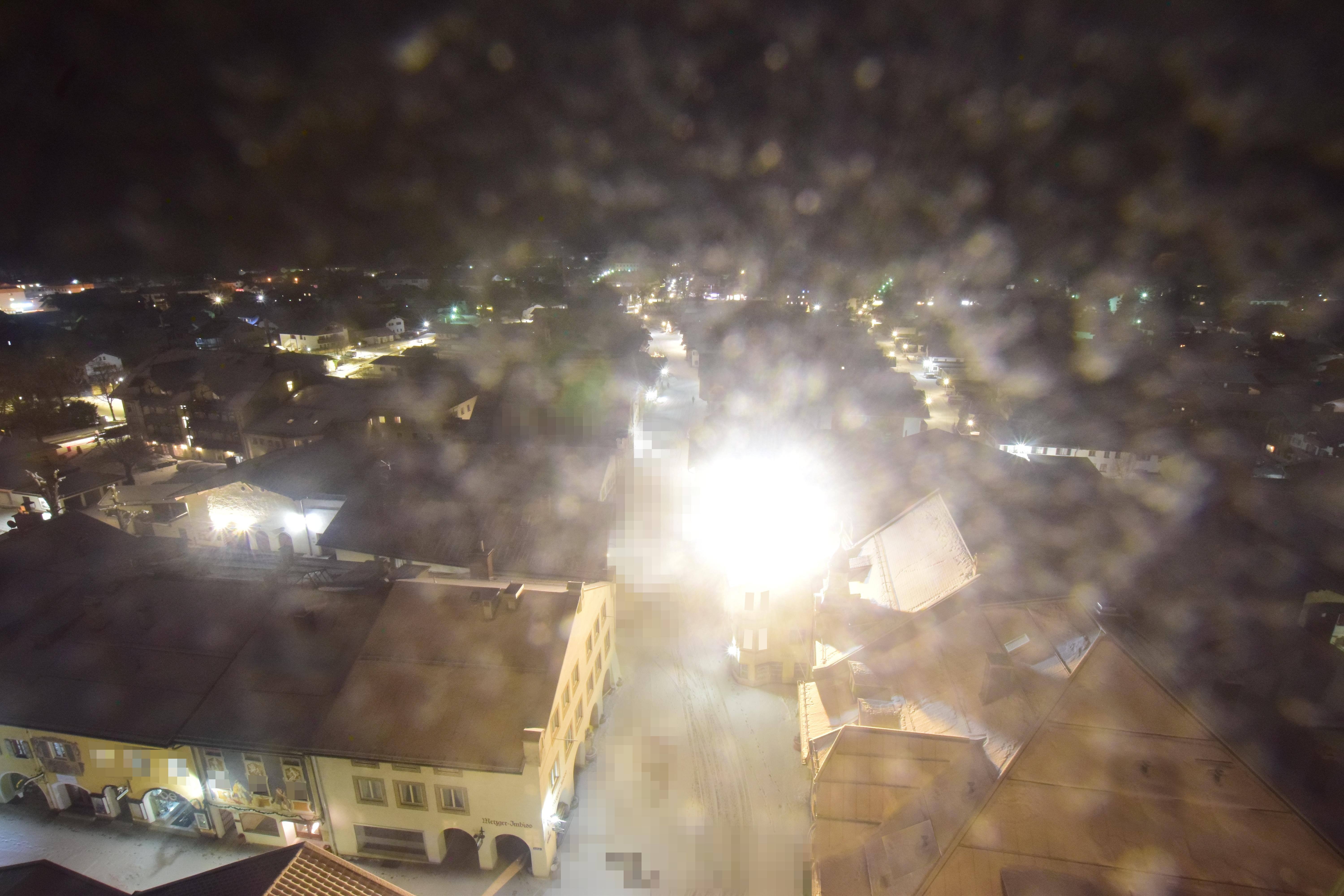 Archiv Foto Webcam Karwendel Mittenwald - Kirche