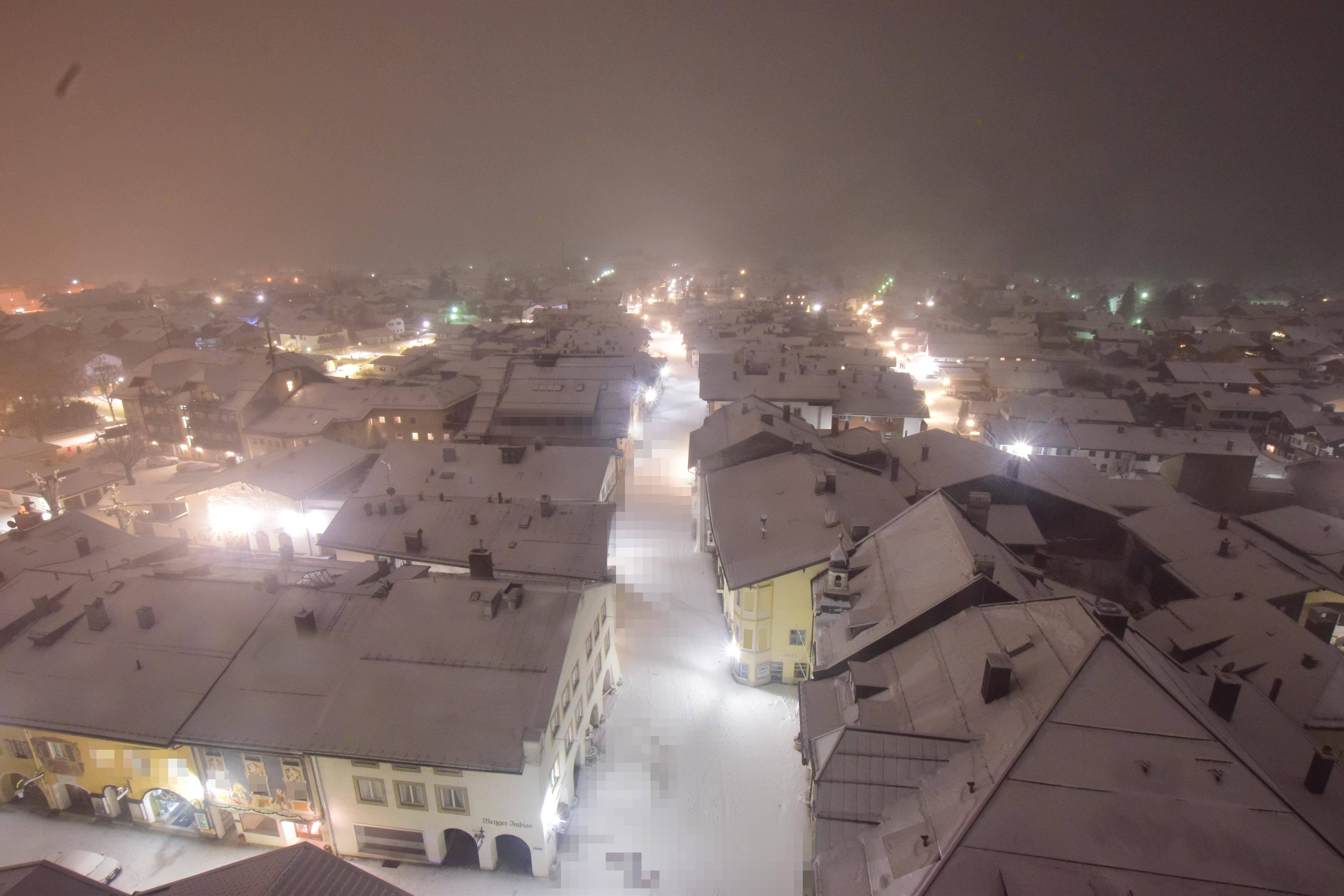 Archiv Foto Webcam Karwendel Mittenwald - Kirche