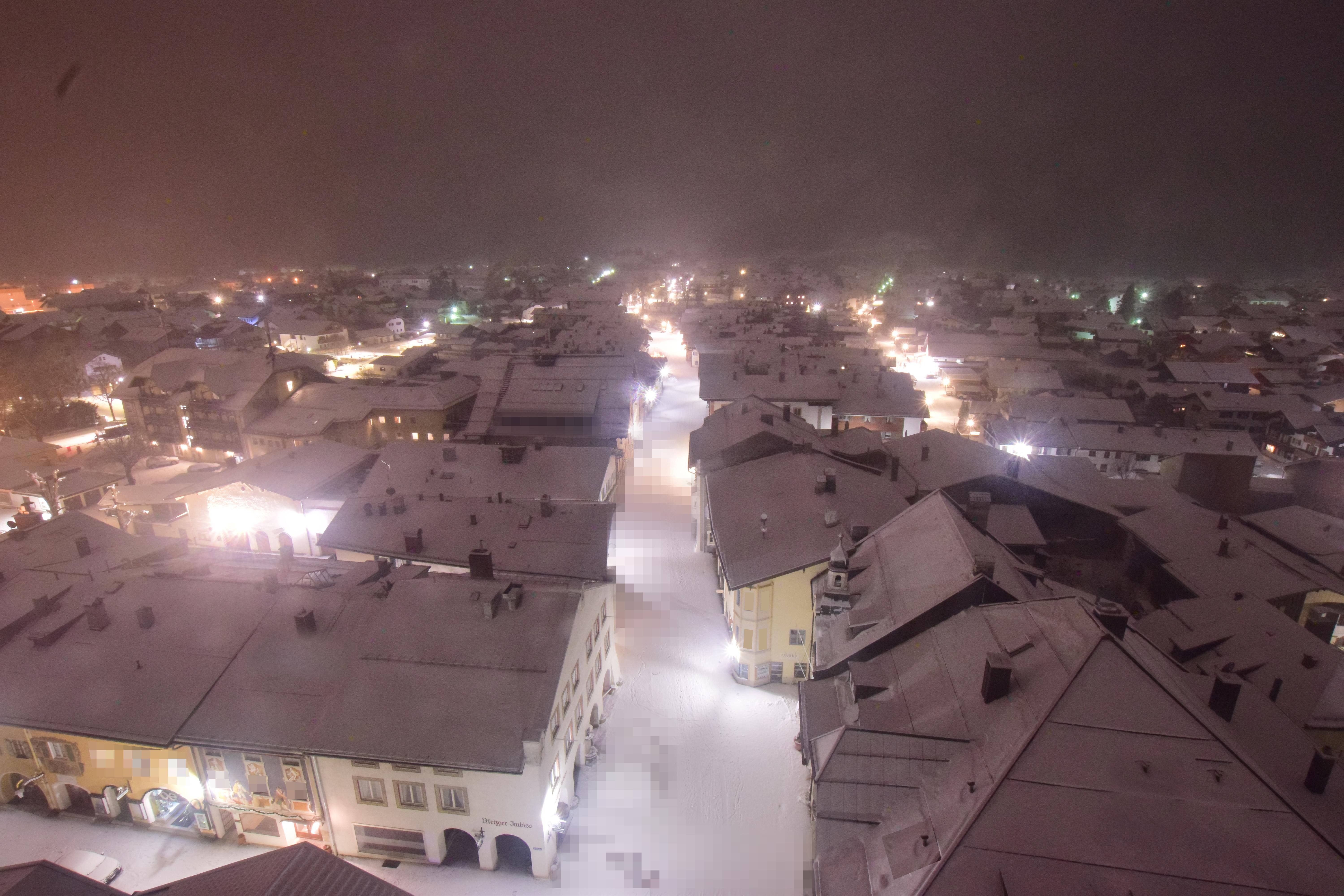 Archiv Foto Webcam Karwendel Mittenwald - Kirche
