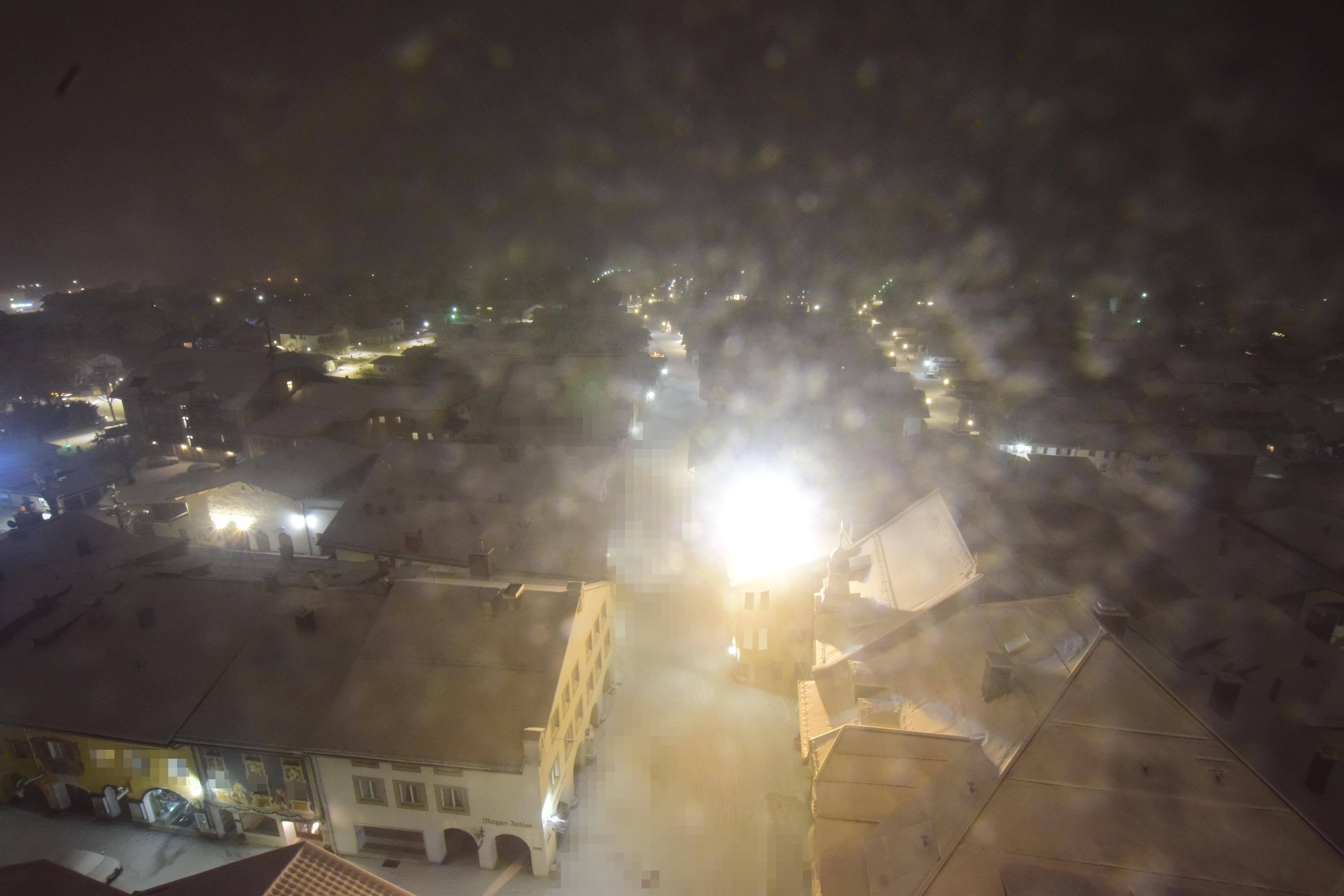 Archiv Foto Webcam Karwendel Mittenwald - Kirche