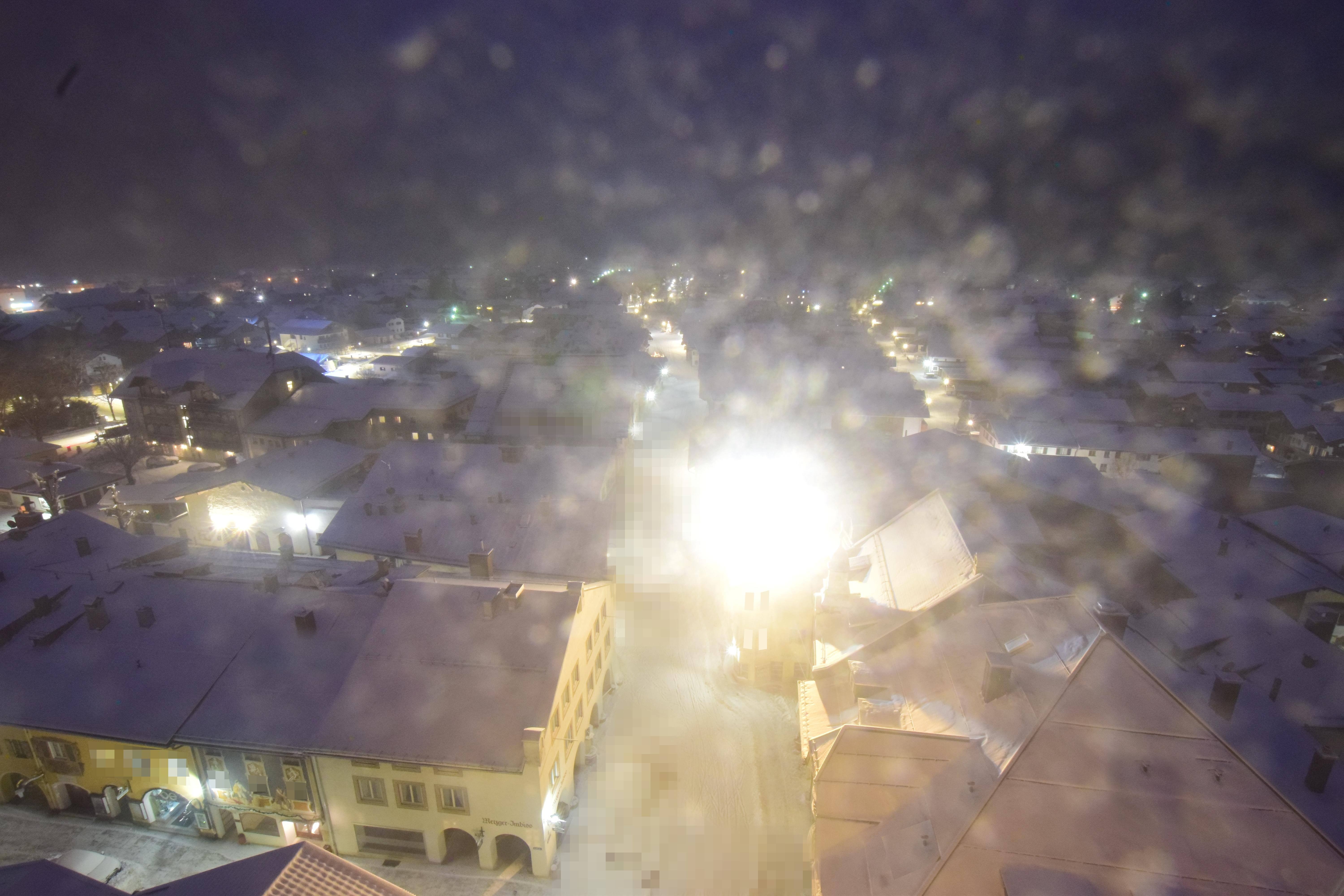 Archiv Foto Webcam Karwendel Mittenwald - Kirche