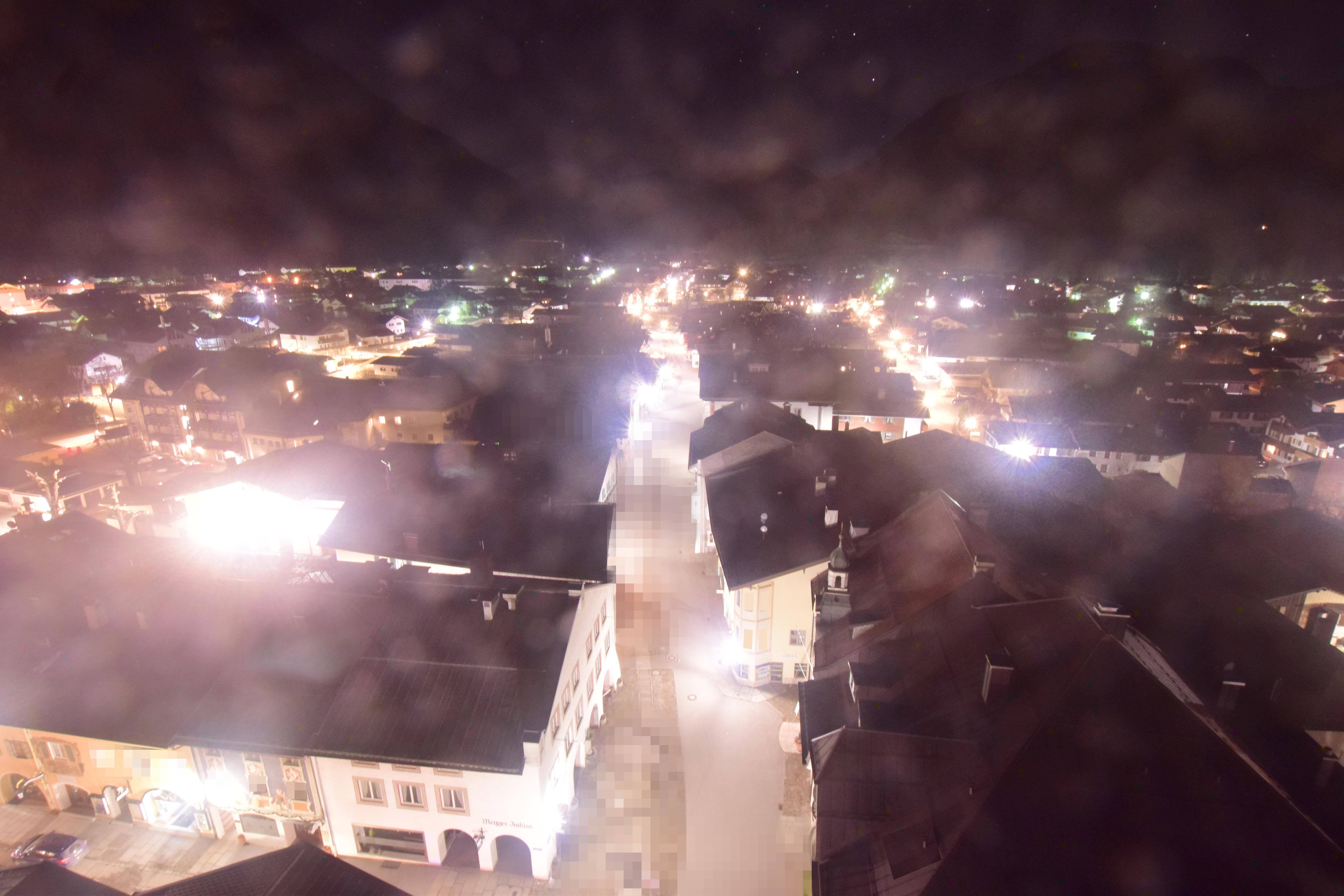 Archiv Foto Webcam Karwendel Mittenwald - Kirche