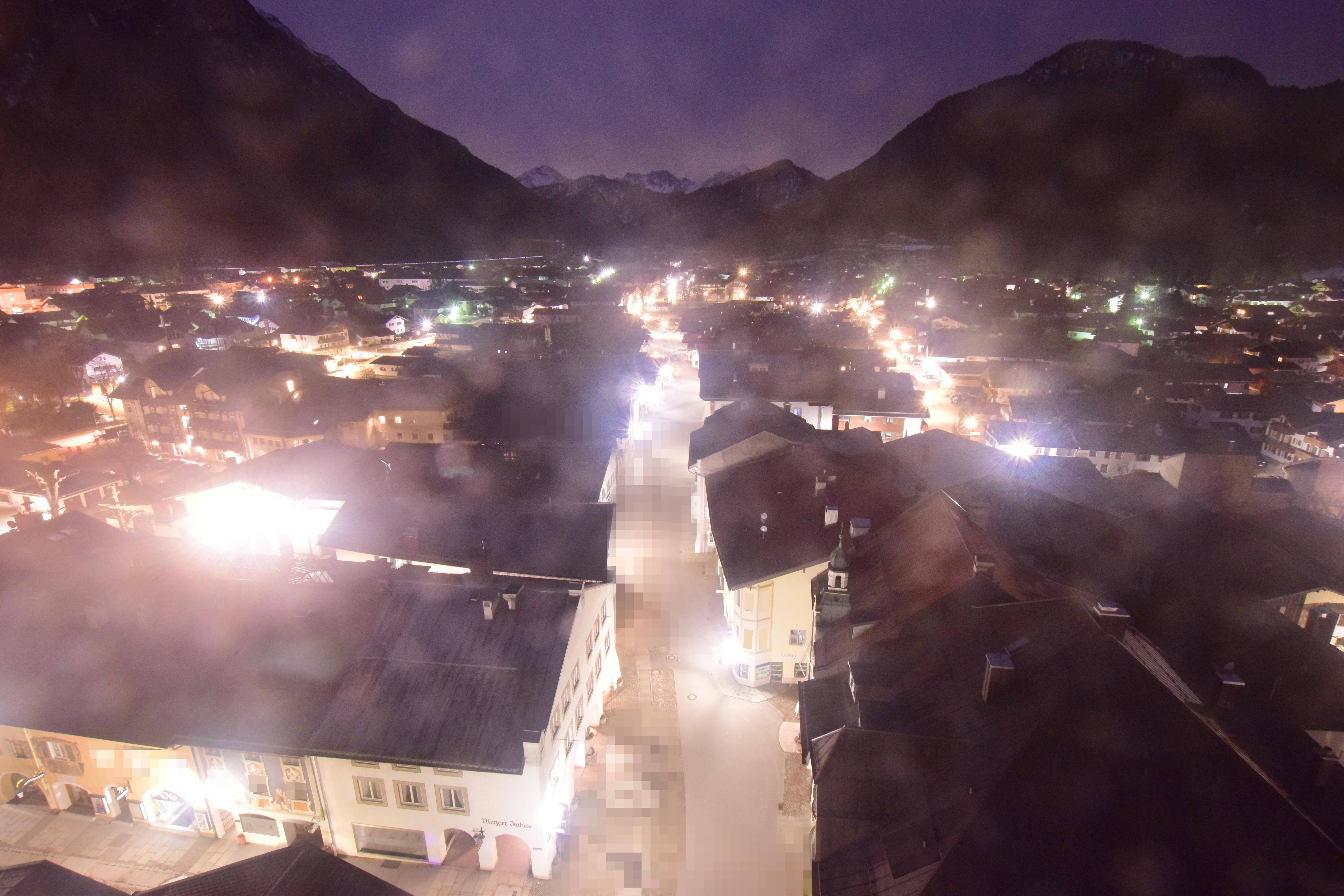 Archiv Foto Webcam Karwendel Mittenwald - Kirche