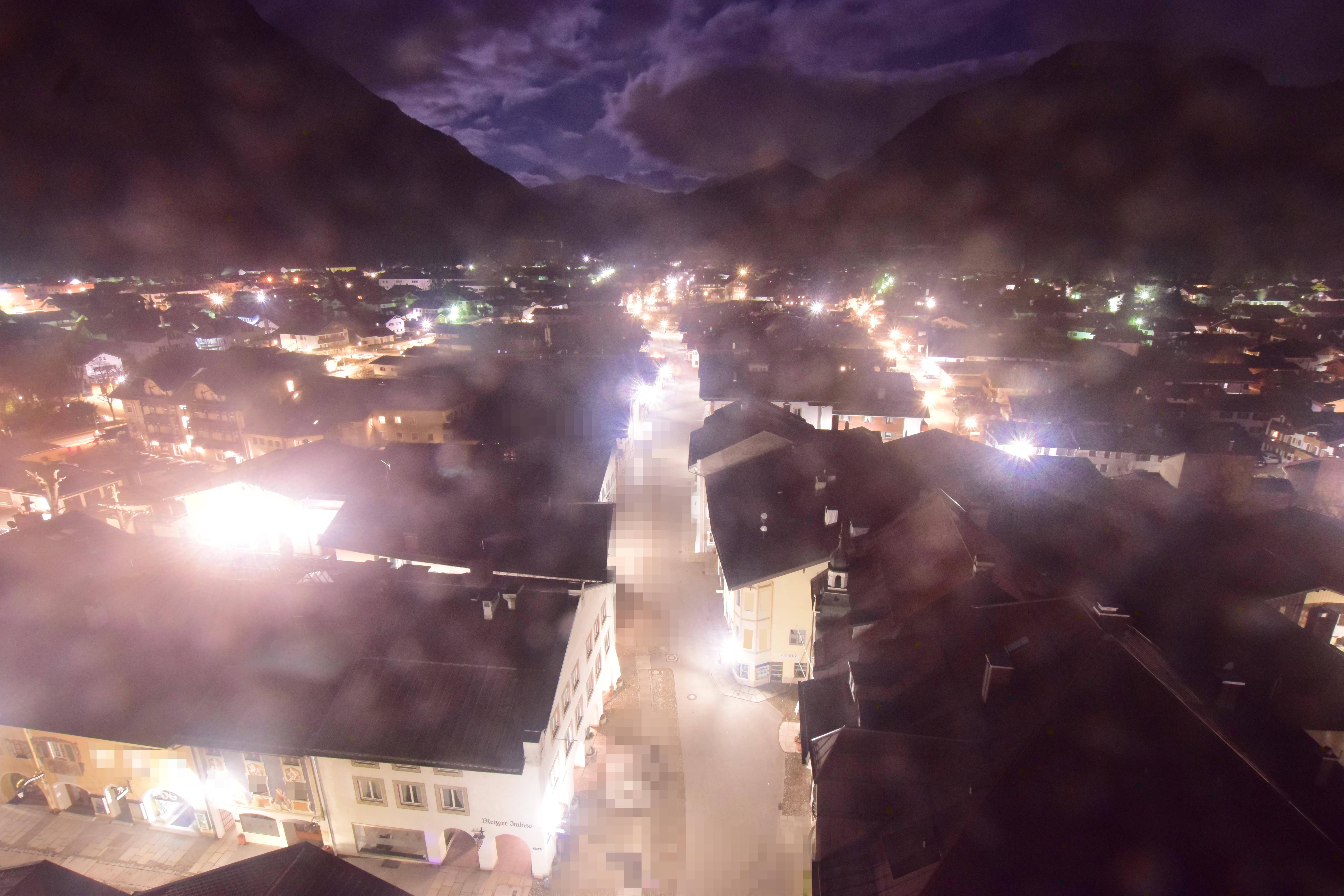 Archiv Foto Webcam Karwendel Mittenwald - Kirche