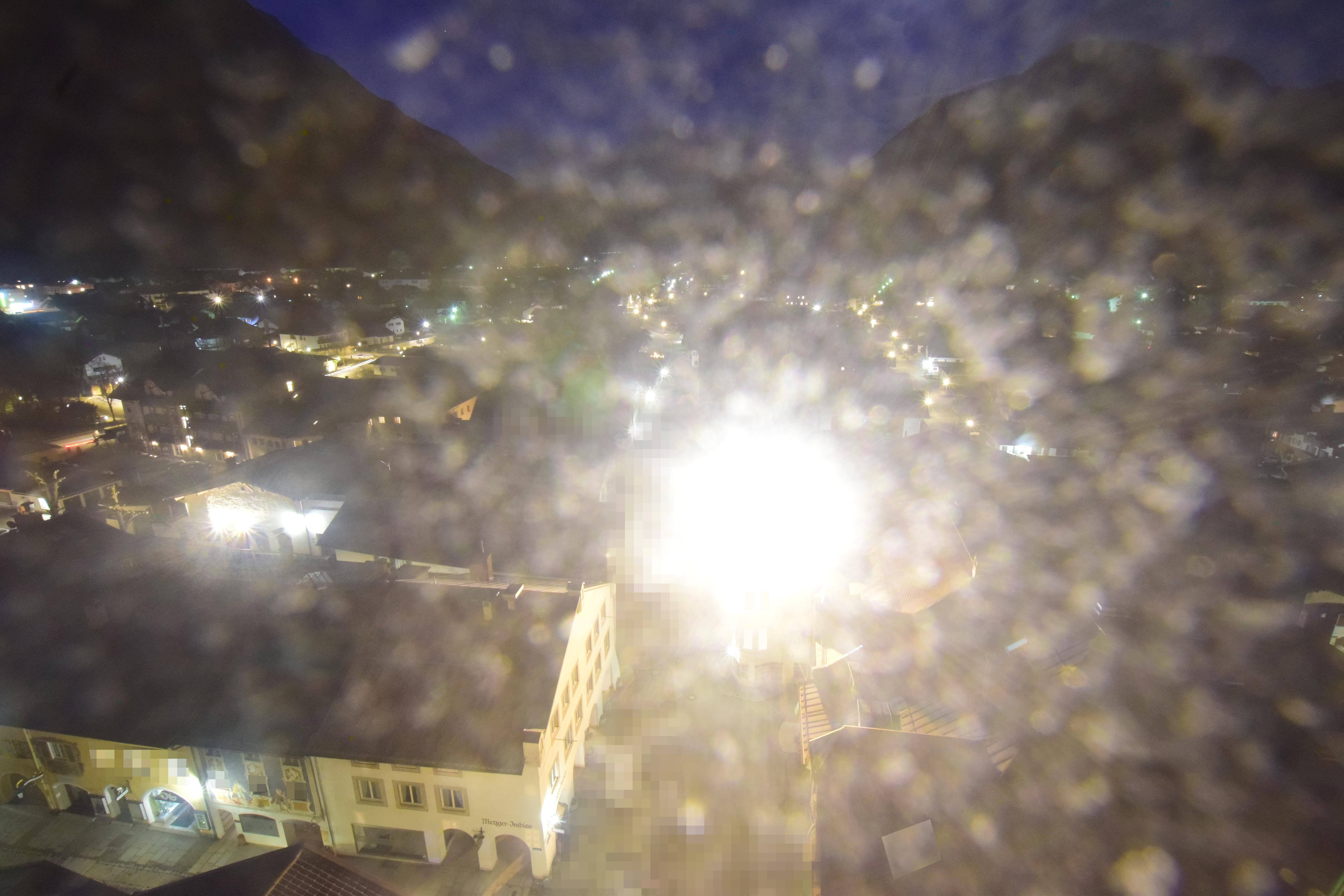 Archiv Foto Webcam Karwendel Mittenwald - Kirche