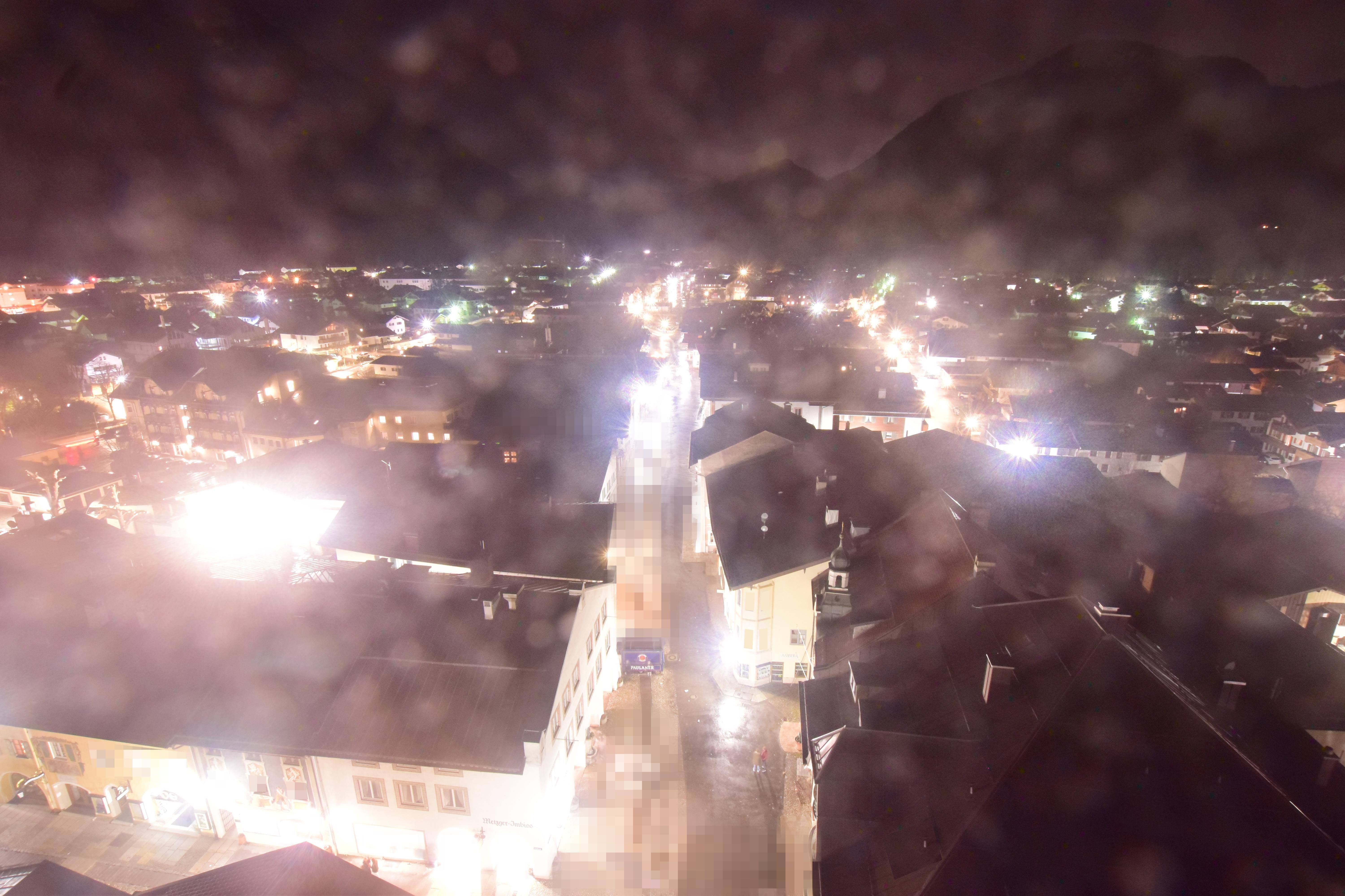 Archiv Foto Webcam Karwendel Mittenwald - Kirche