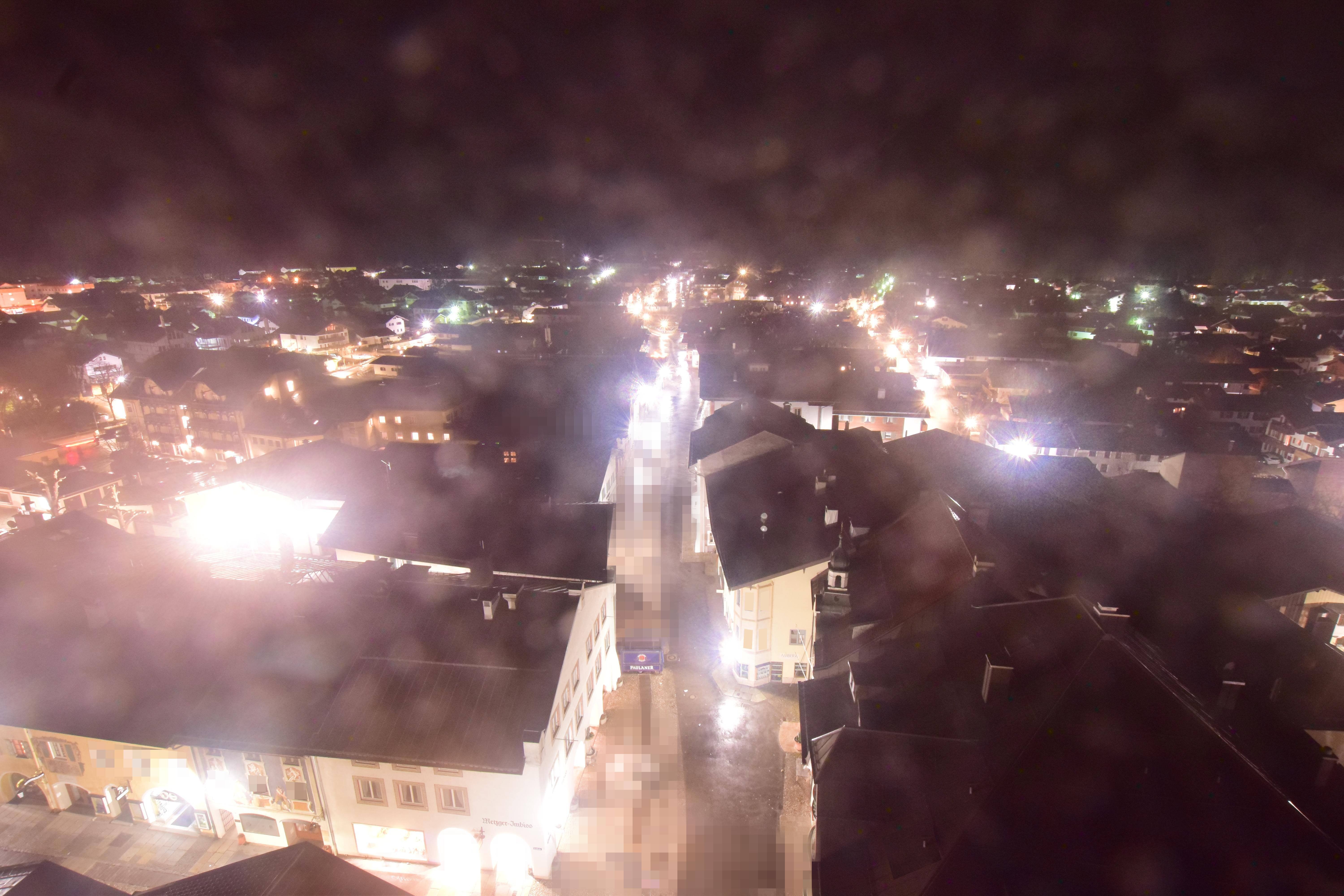 Archiv Foto Webcam Karwendel Mittenwald - Kirche