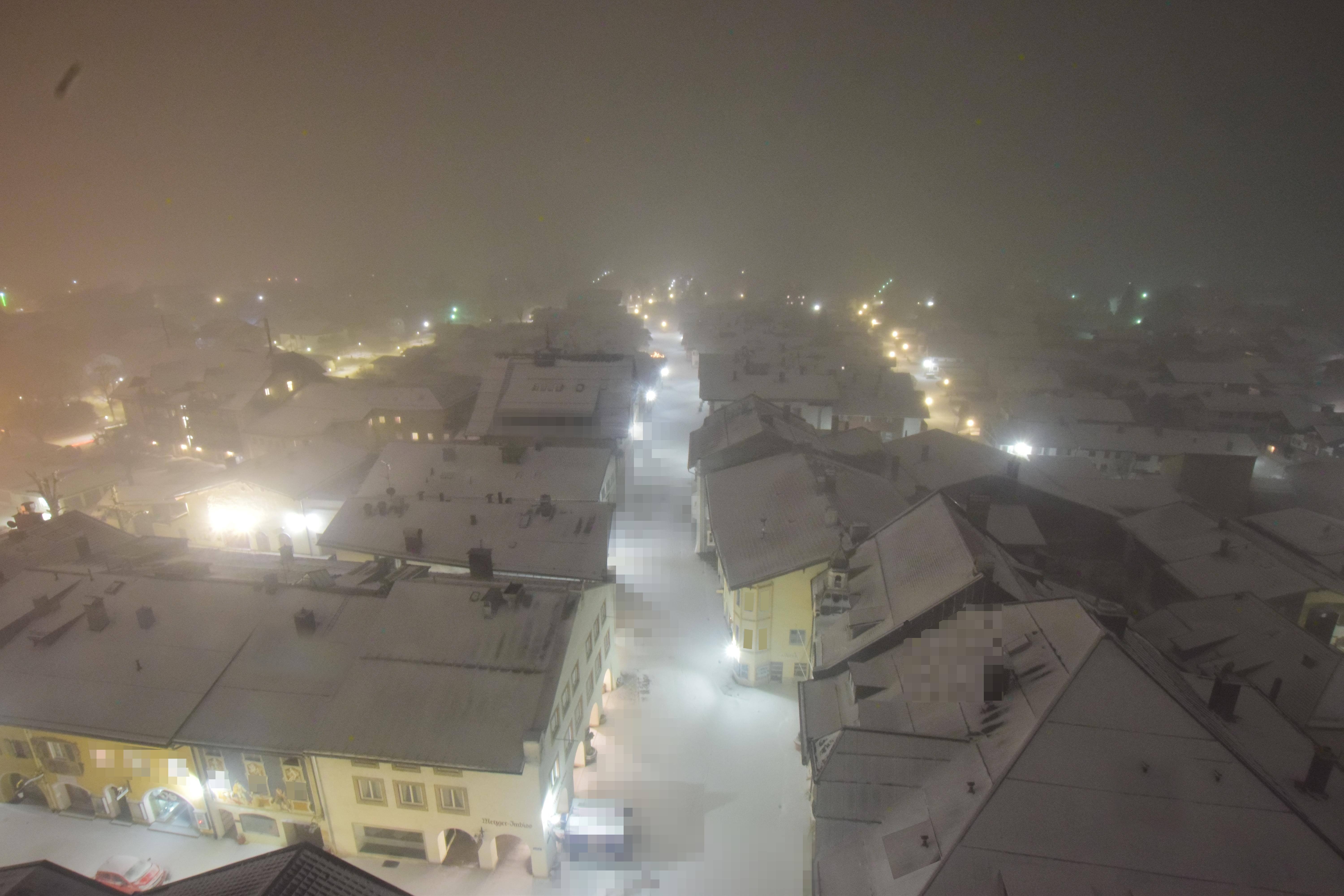 Archiv Foto Webcam Karwendel Mittenwald - Kirche