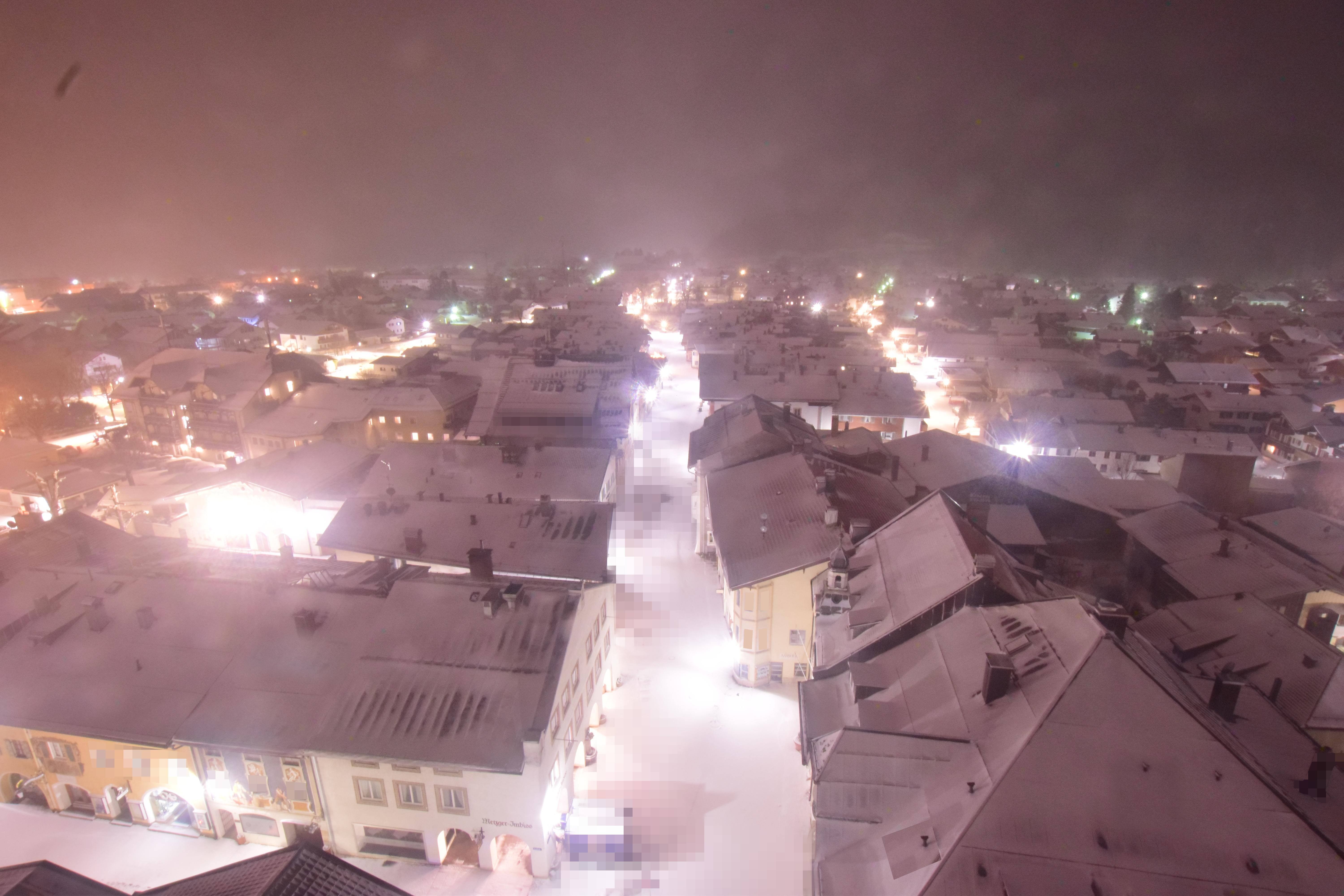 Archiv Foto Webcam Karwendel Mittenwald - Kirche