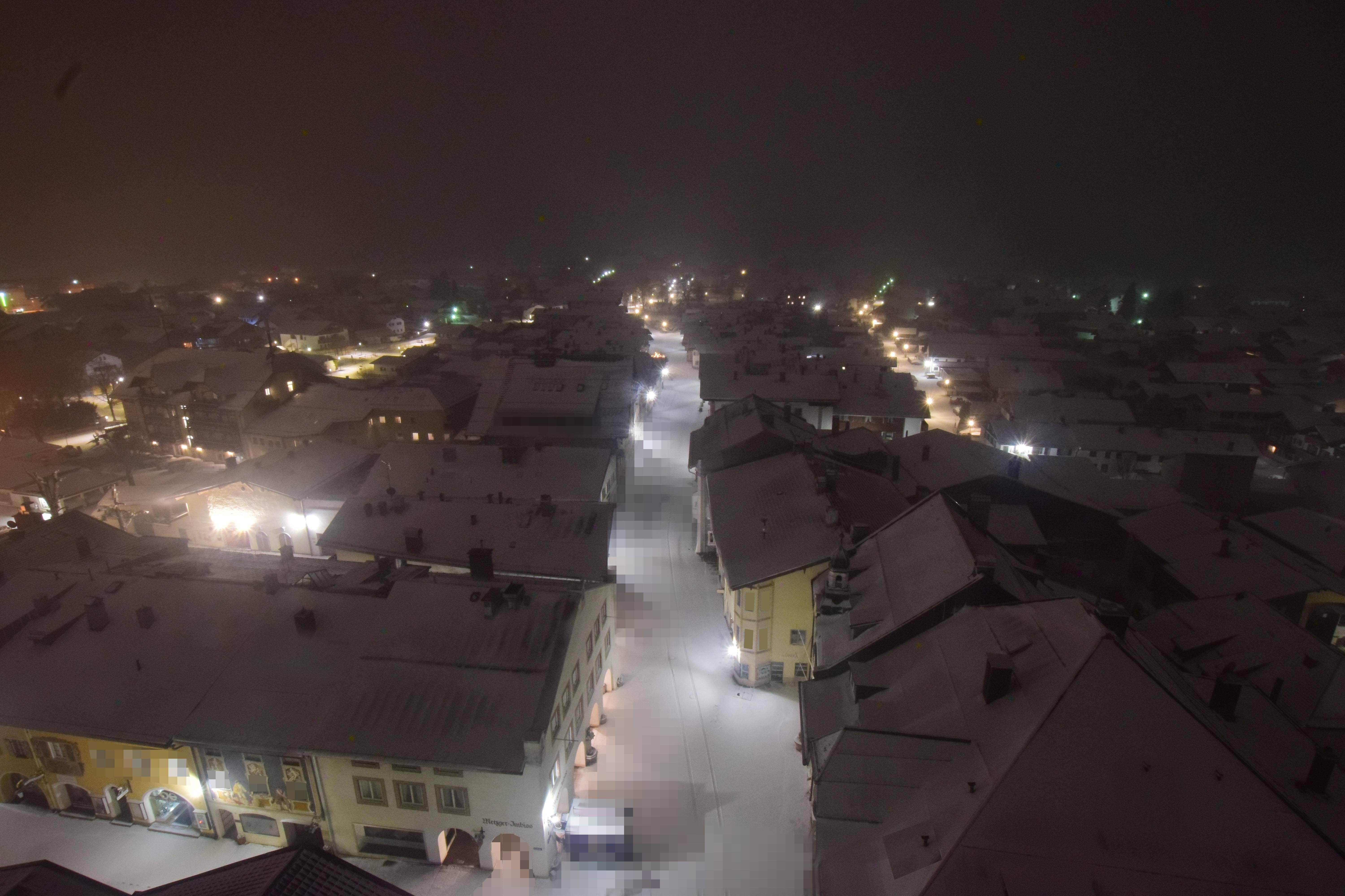 Archiv Foto Webcam Karwendel Mittenwald - Kirche