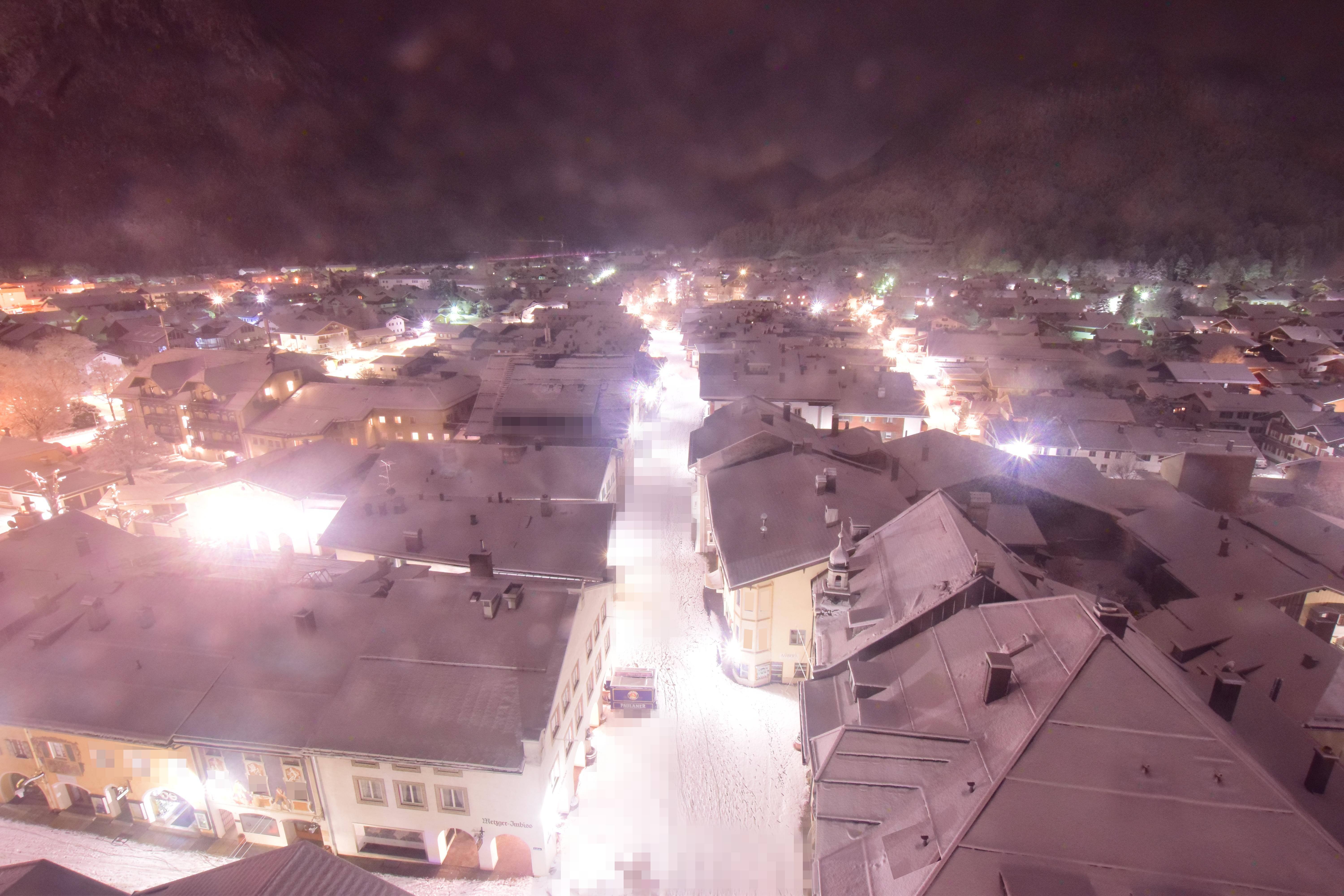 Archiv Foto Webcam Karwendel Mittenwald - Kirche