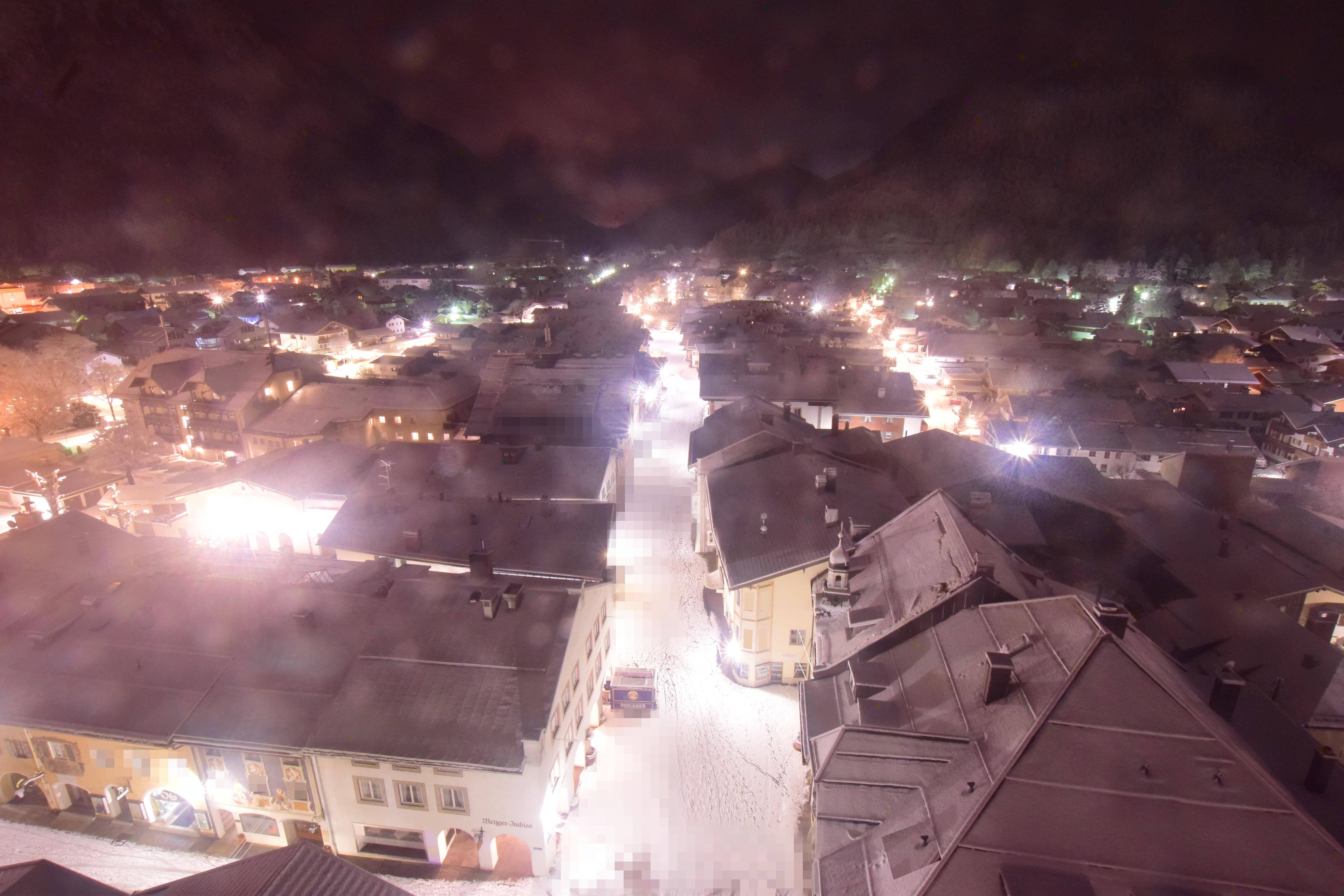 Archiv Foto Webcam Karwendel Mittenwald - Kirche