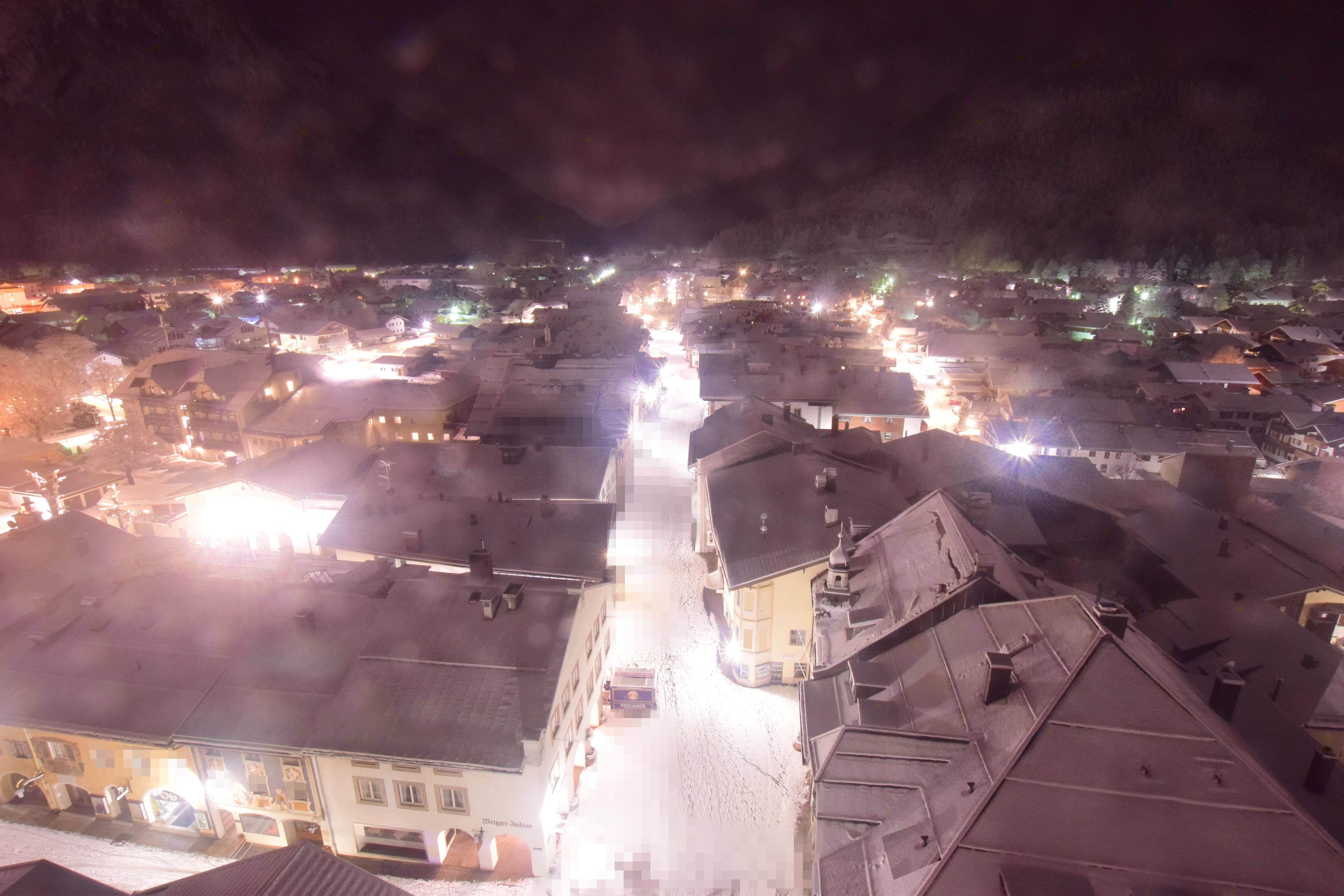 Archiv Foto Webcam Karwendel Mittenwald - Kirche