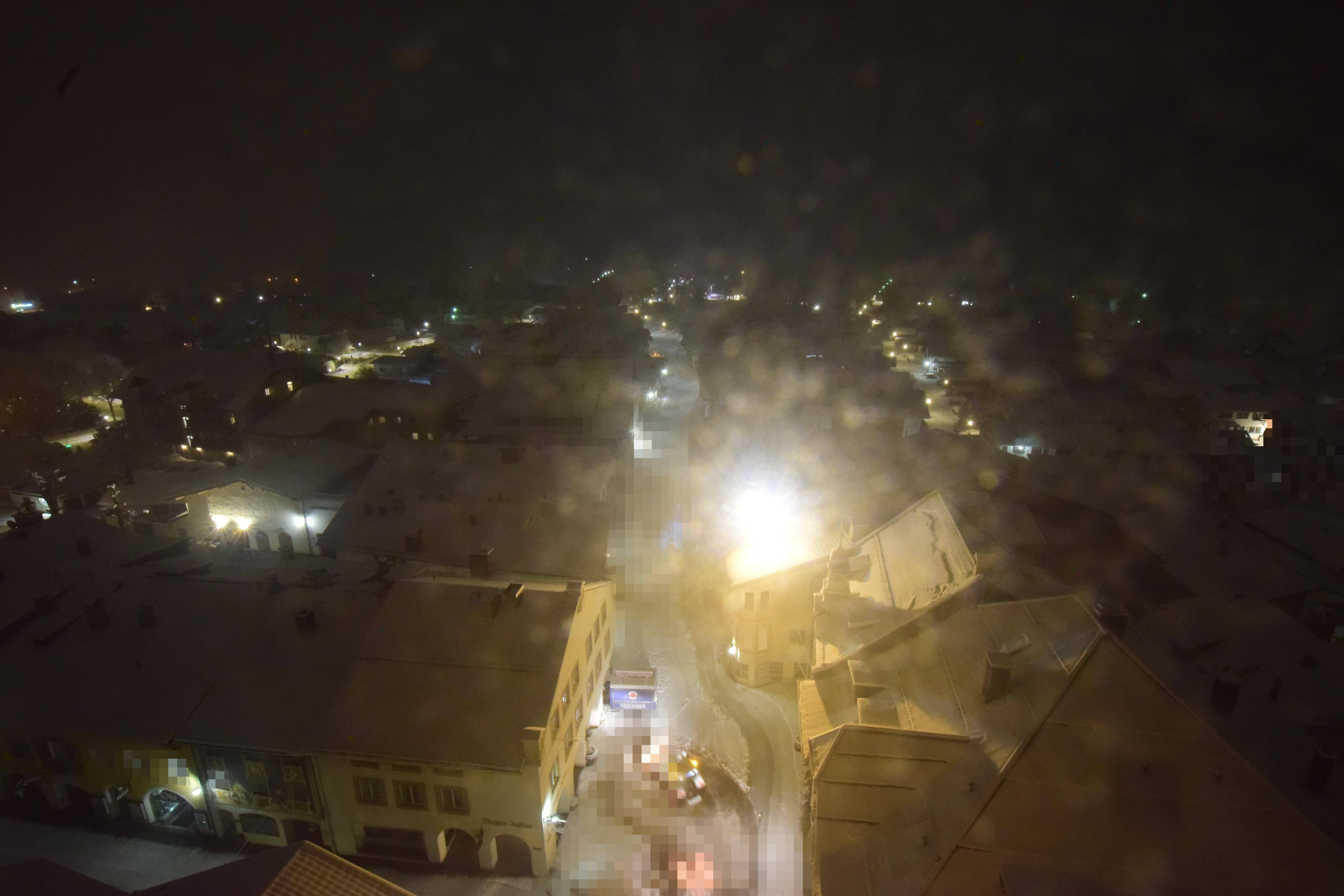 Archiv Foto Webcam Karwendel Mittenwald - Kirche