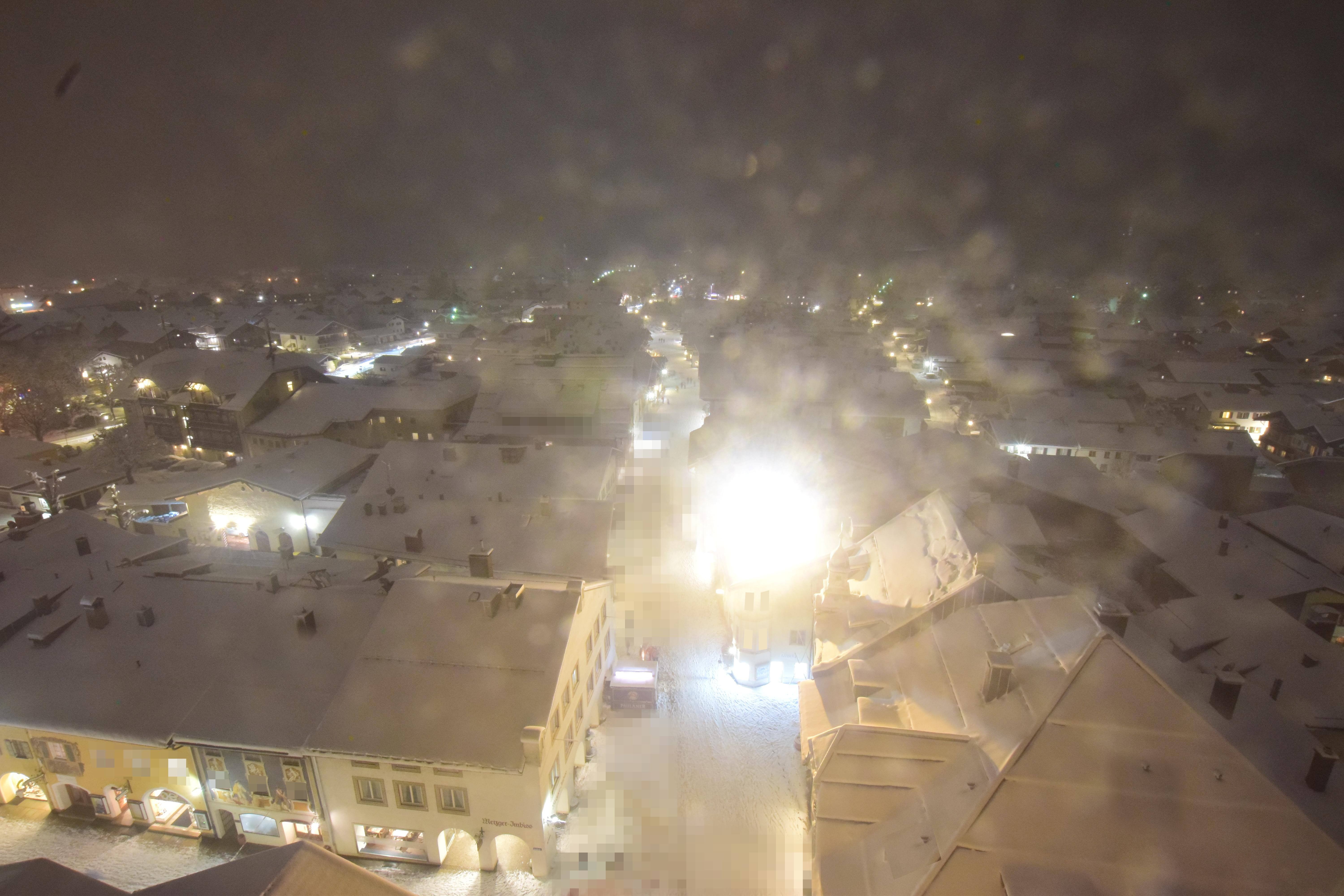 Archiv Foto Webcam Karwendel Mittenwald - Kirche