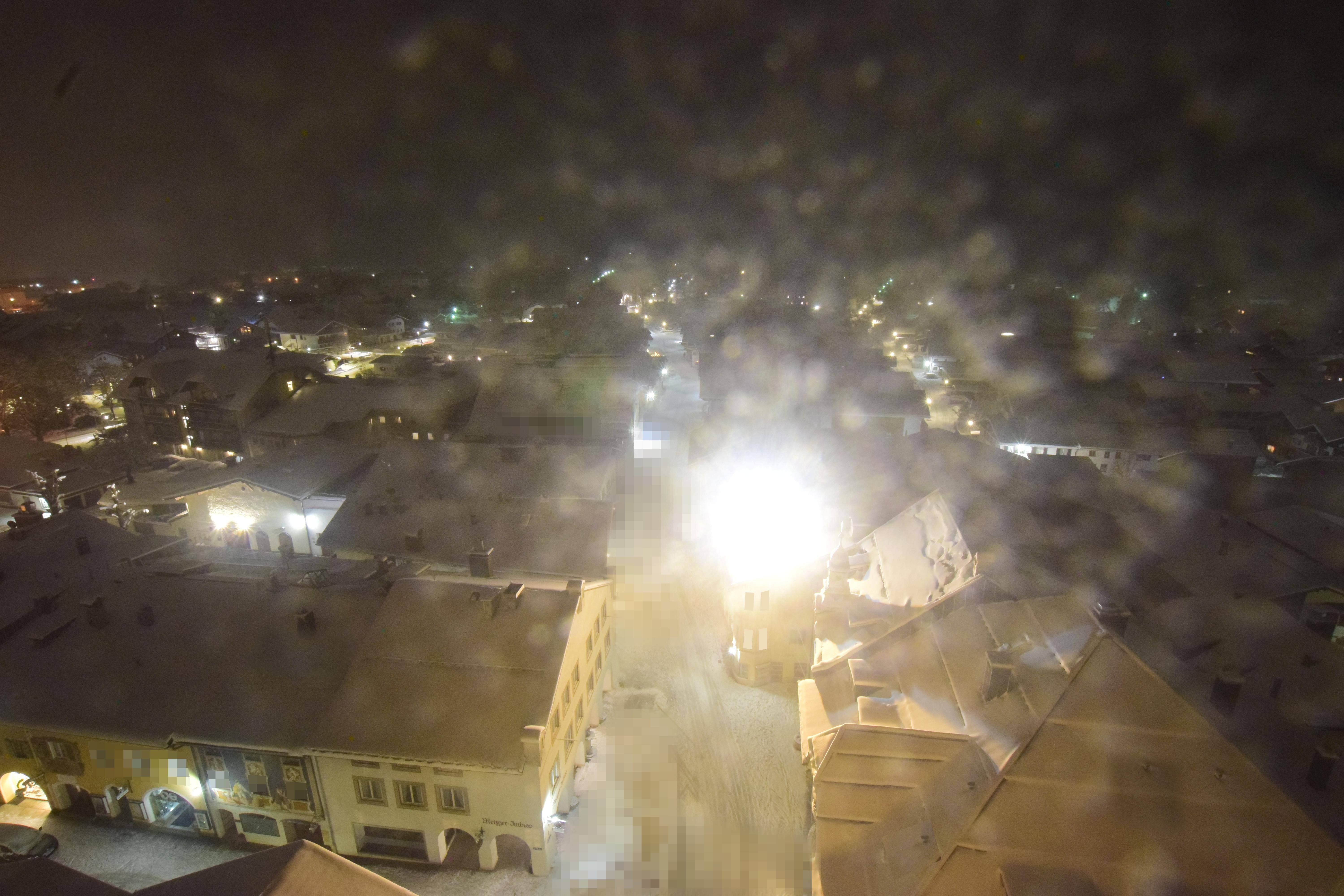 Archiv Foto Webcam Karwendel Mittenwald - Kirche