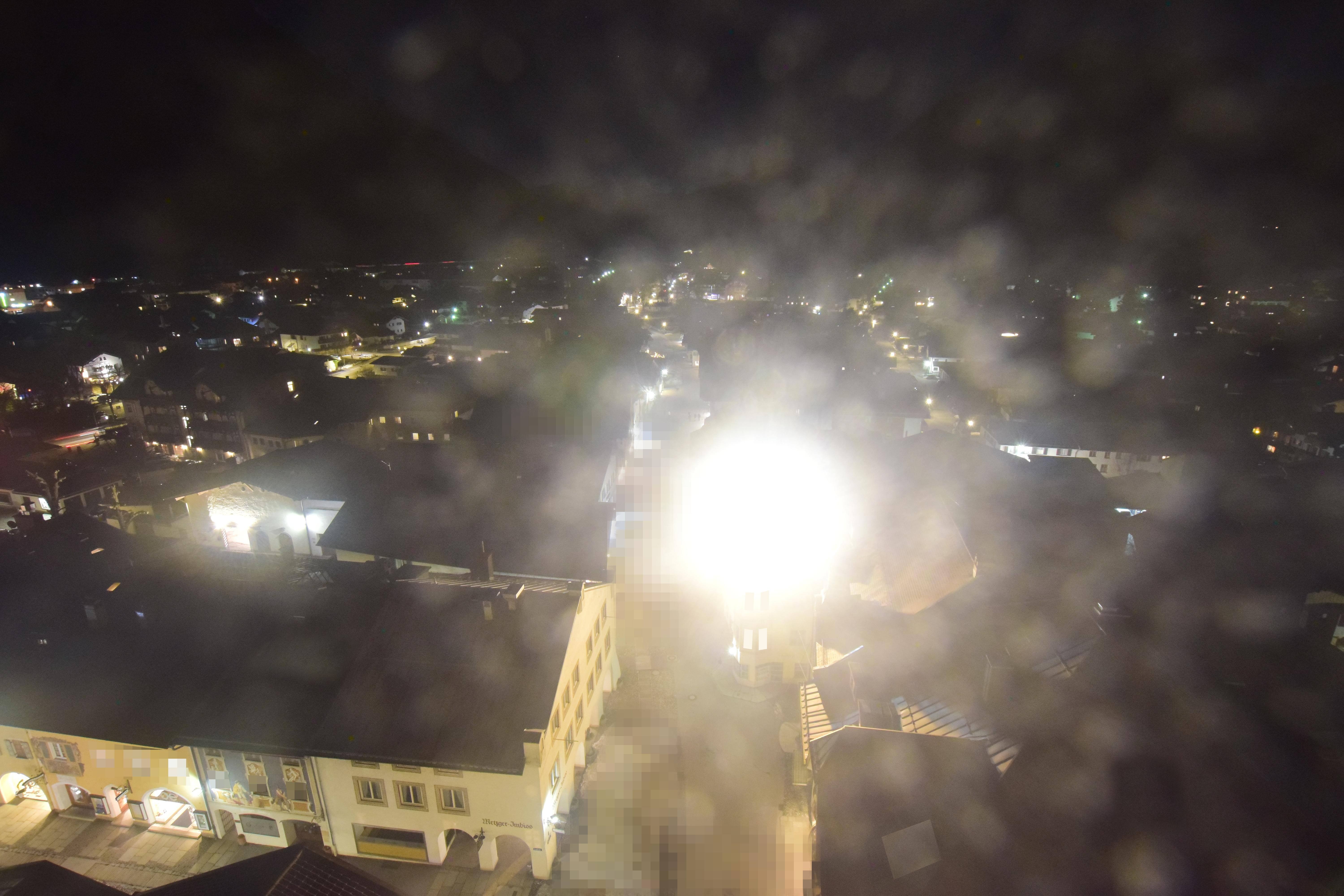 Archived image Webcam Karwendel Mittenwald - Church