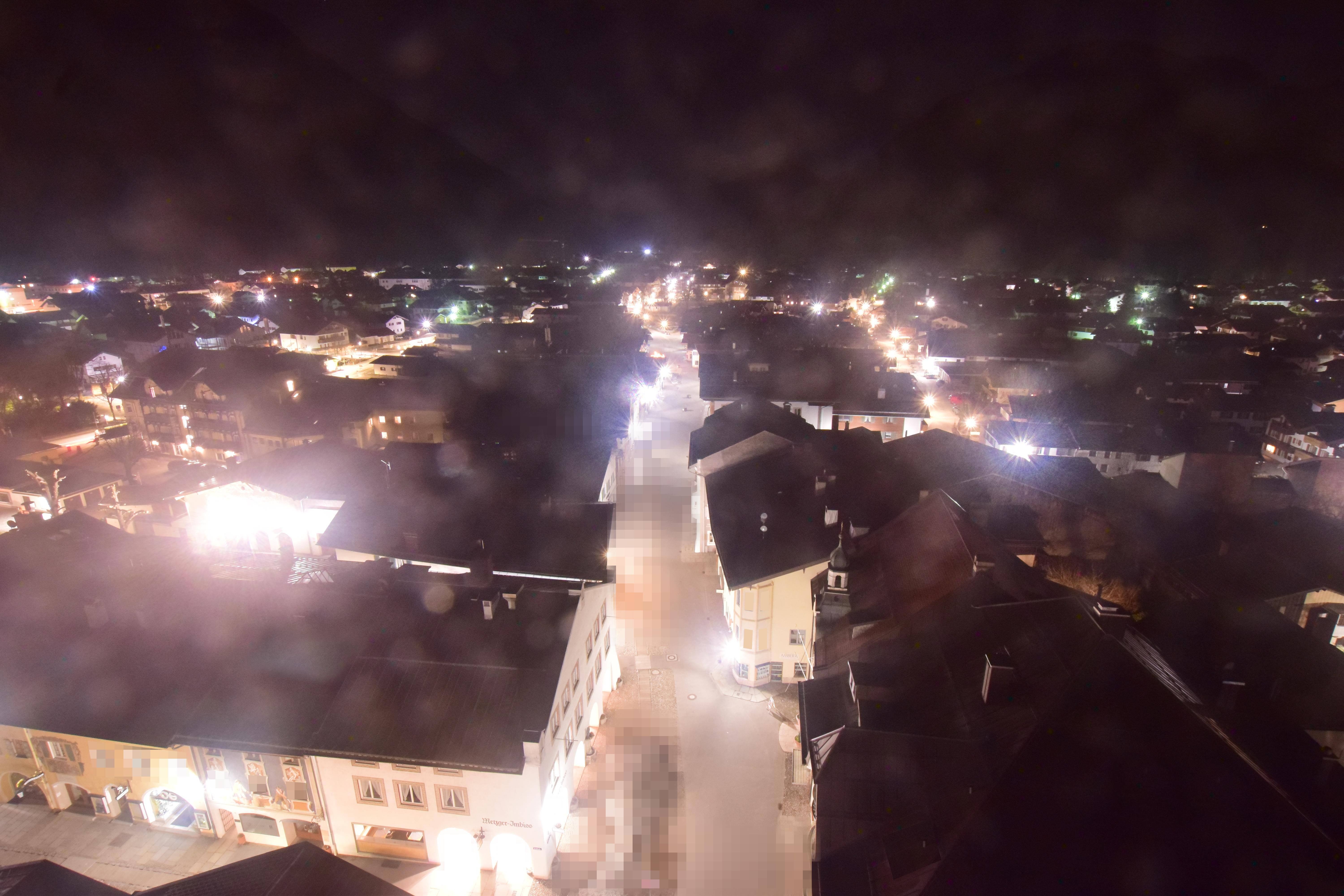 Archiv Foto Webcam Karwendel Mittenwald - Kirche