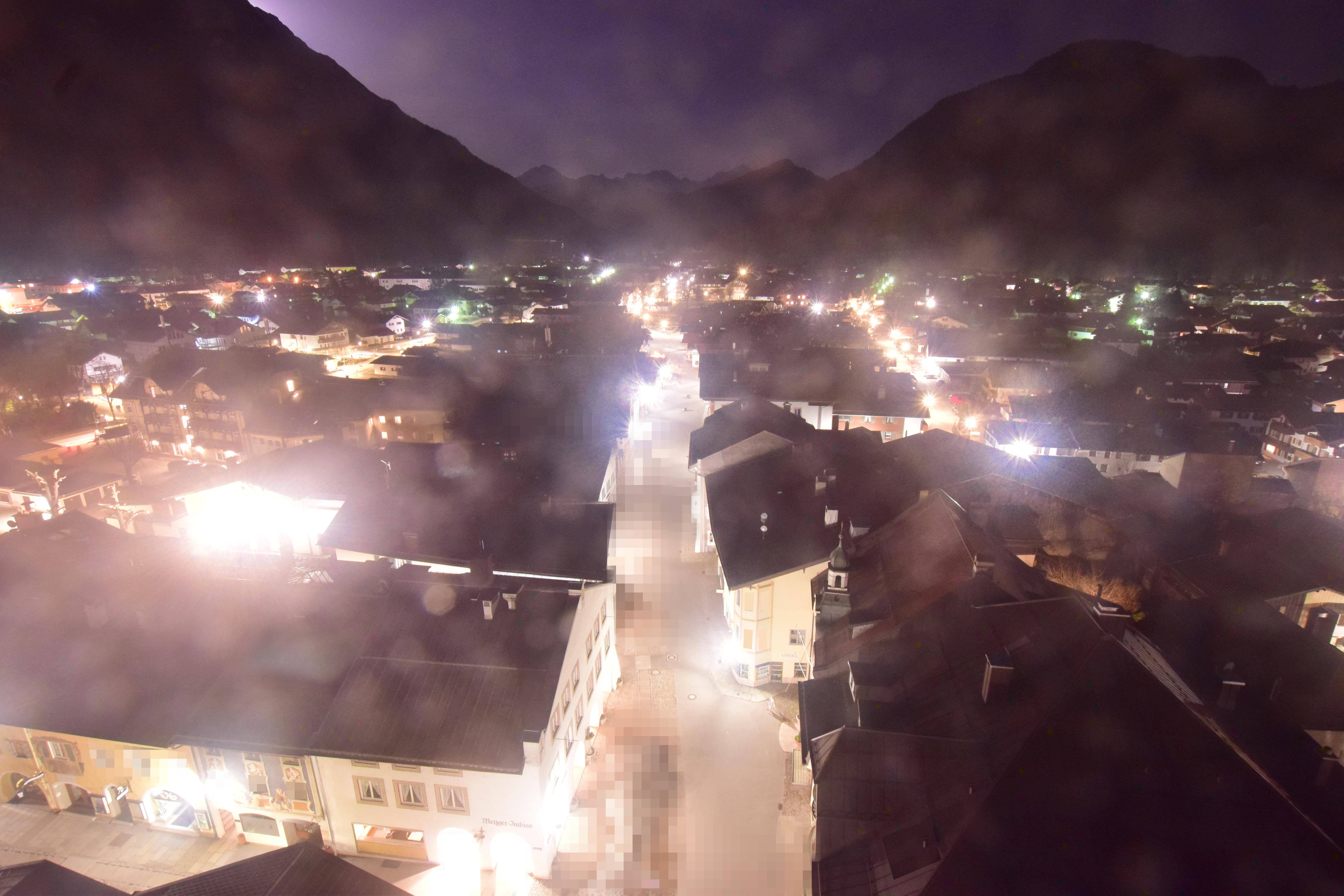 Archiv Foto Webcam Karwendel Mittenwald - Kirche