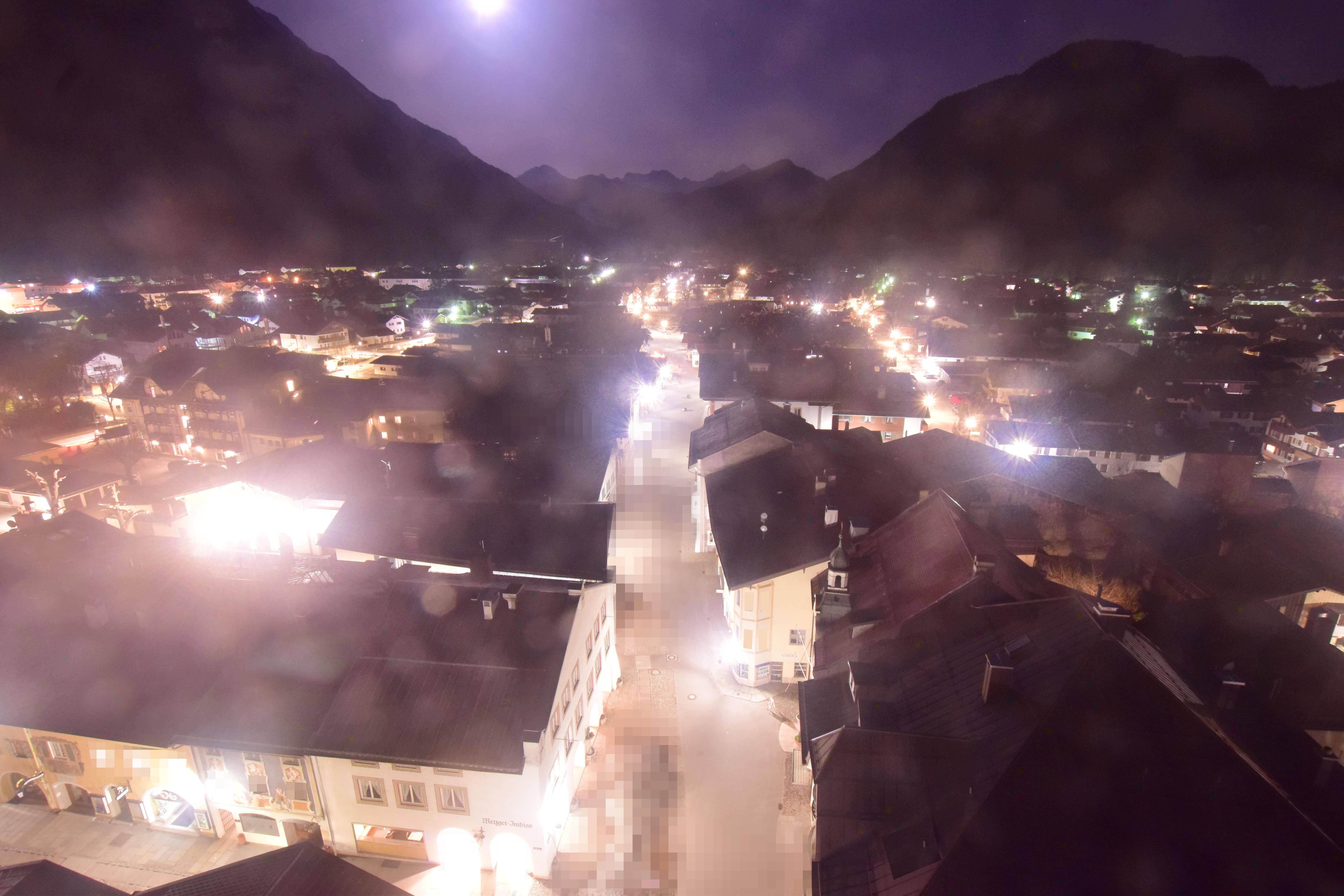 Archiv Foto Webcam Karwendel Mittenwald - Kirche