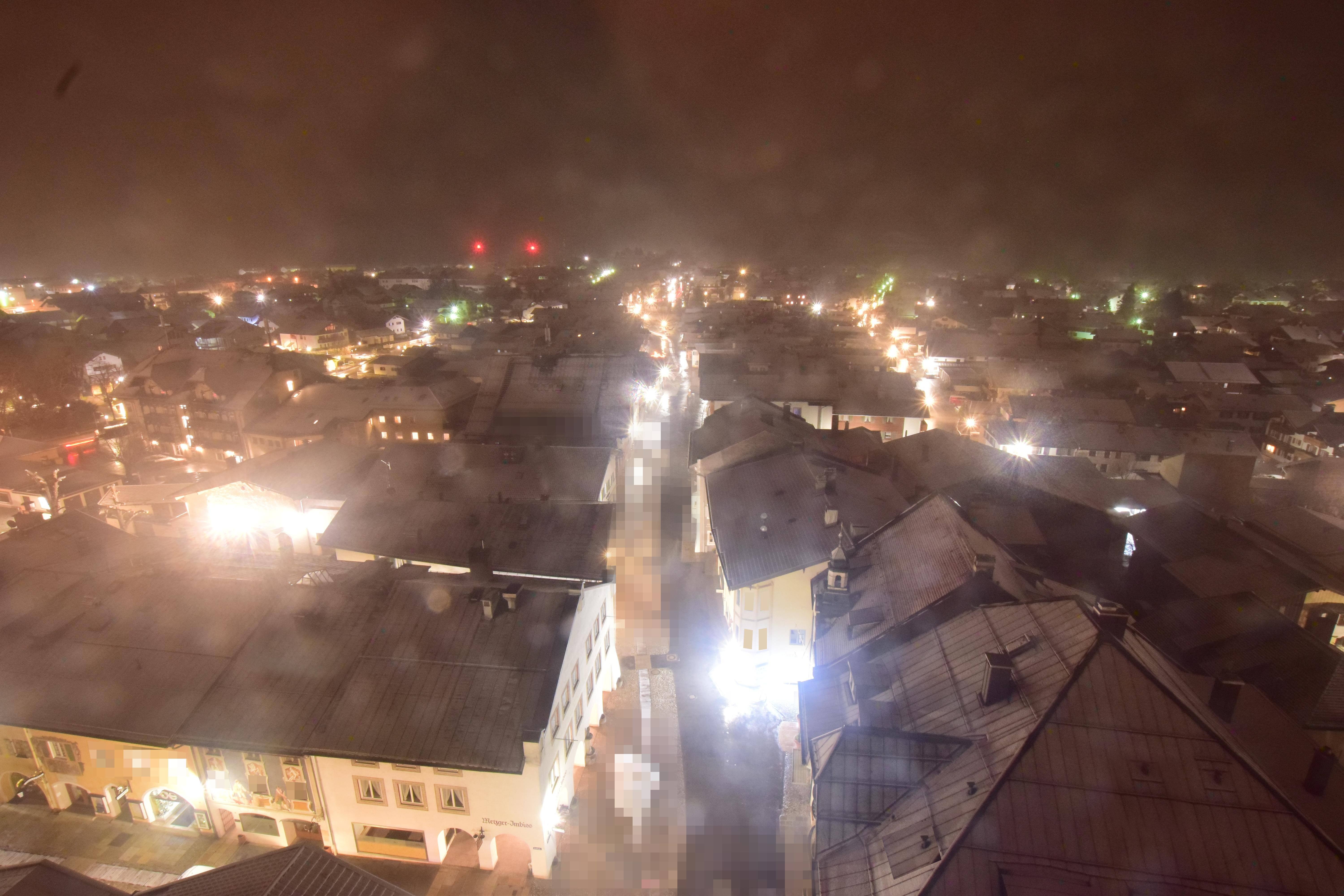 Archiv Foto Webcam Karwendel Mittenwald - Kirche