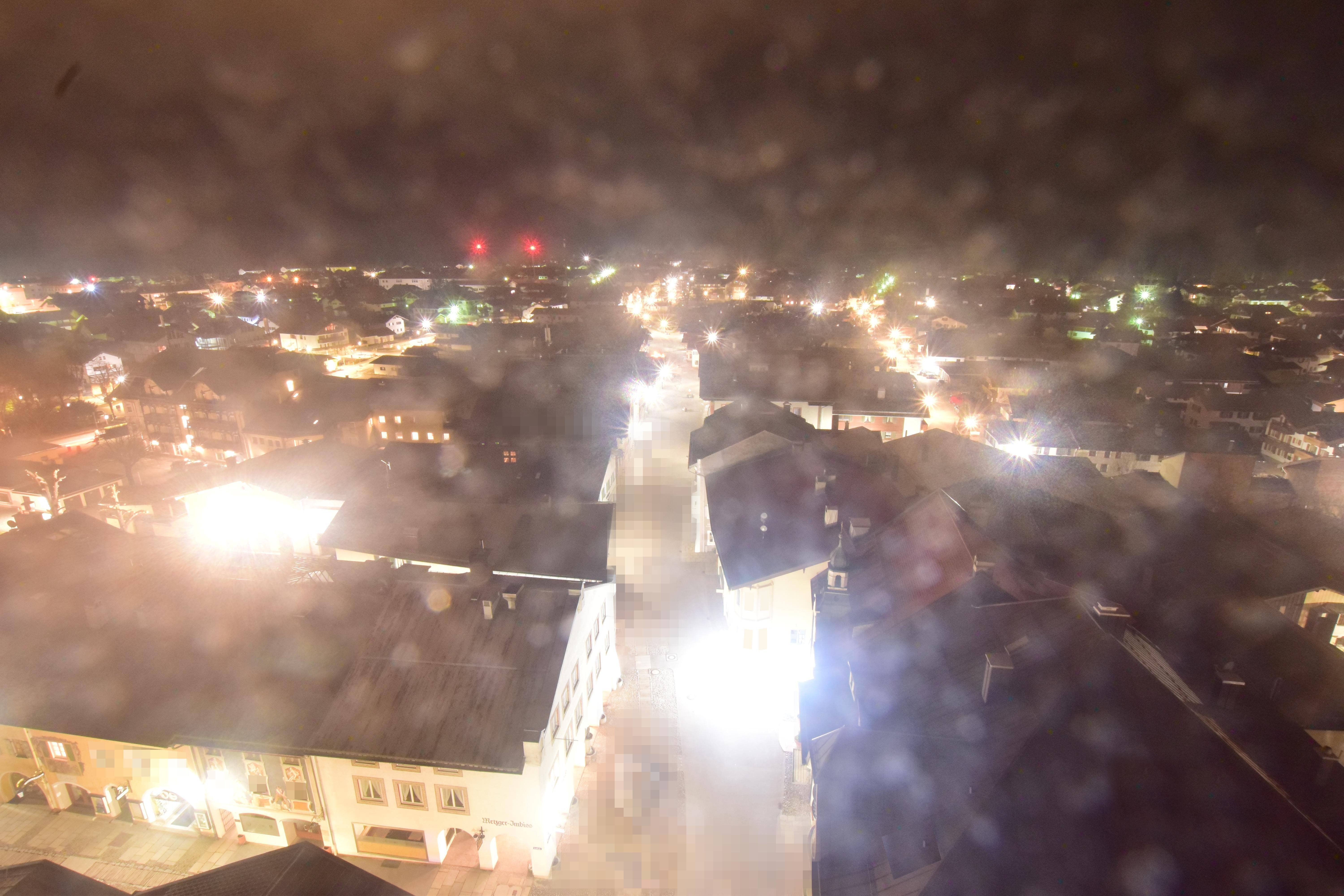 Archiv Foto Webcam Karwendel Mittenwald - Kirche