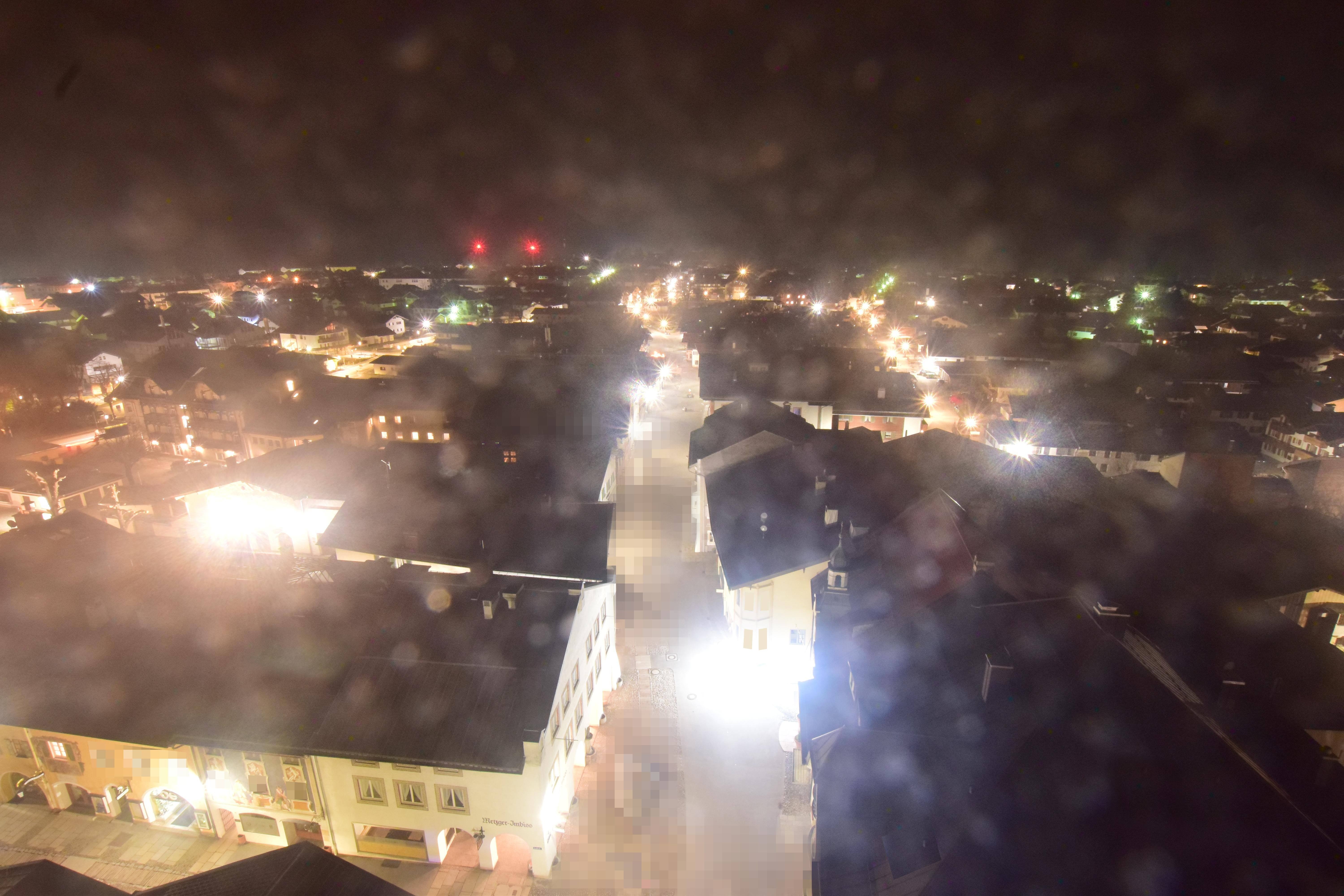 Archiv Foto Webcam Karwendel Mittenwald - Kirche