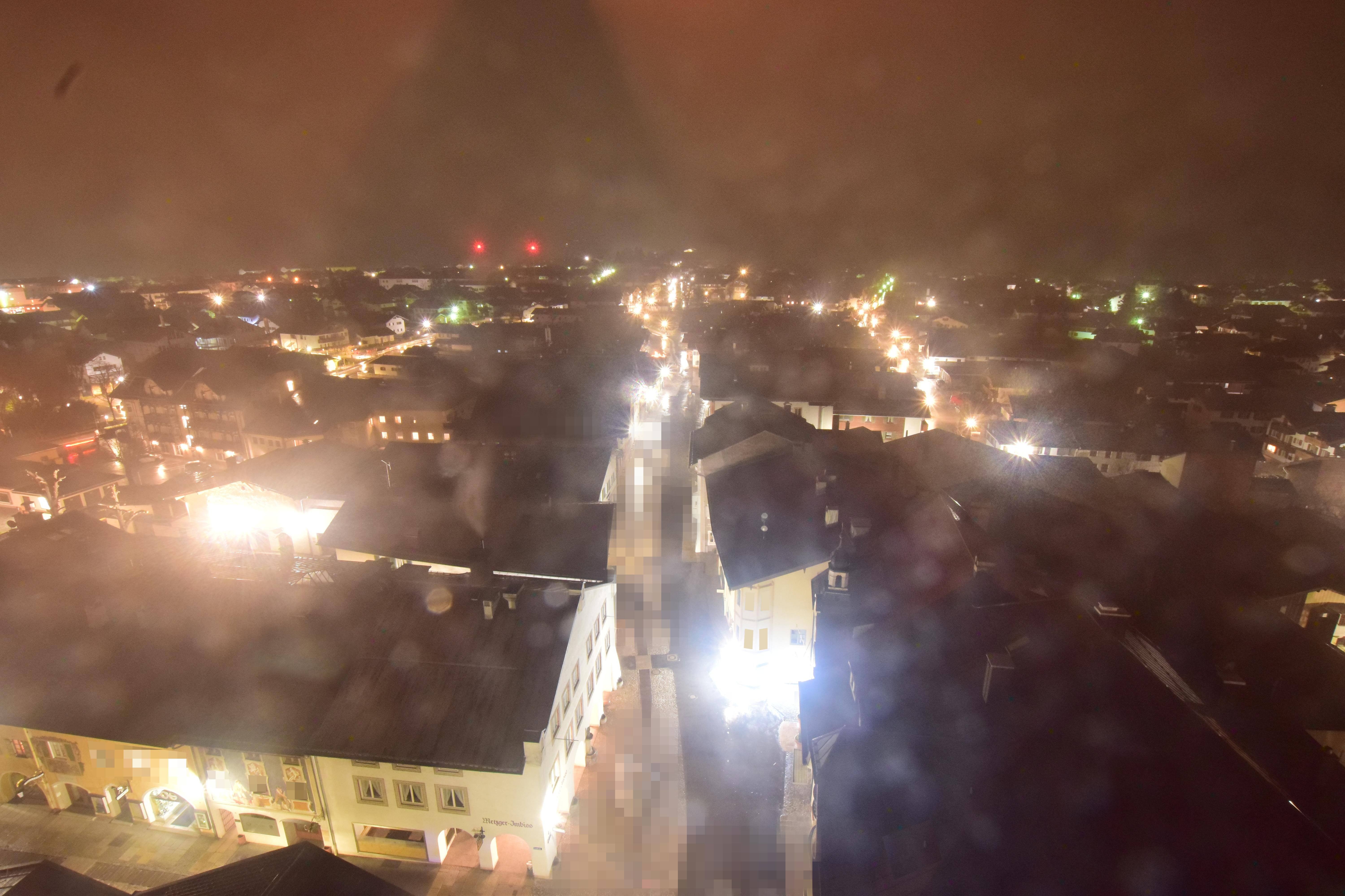 Archived image Webcam Karwendel Mittenwald - Church