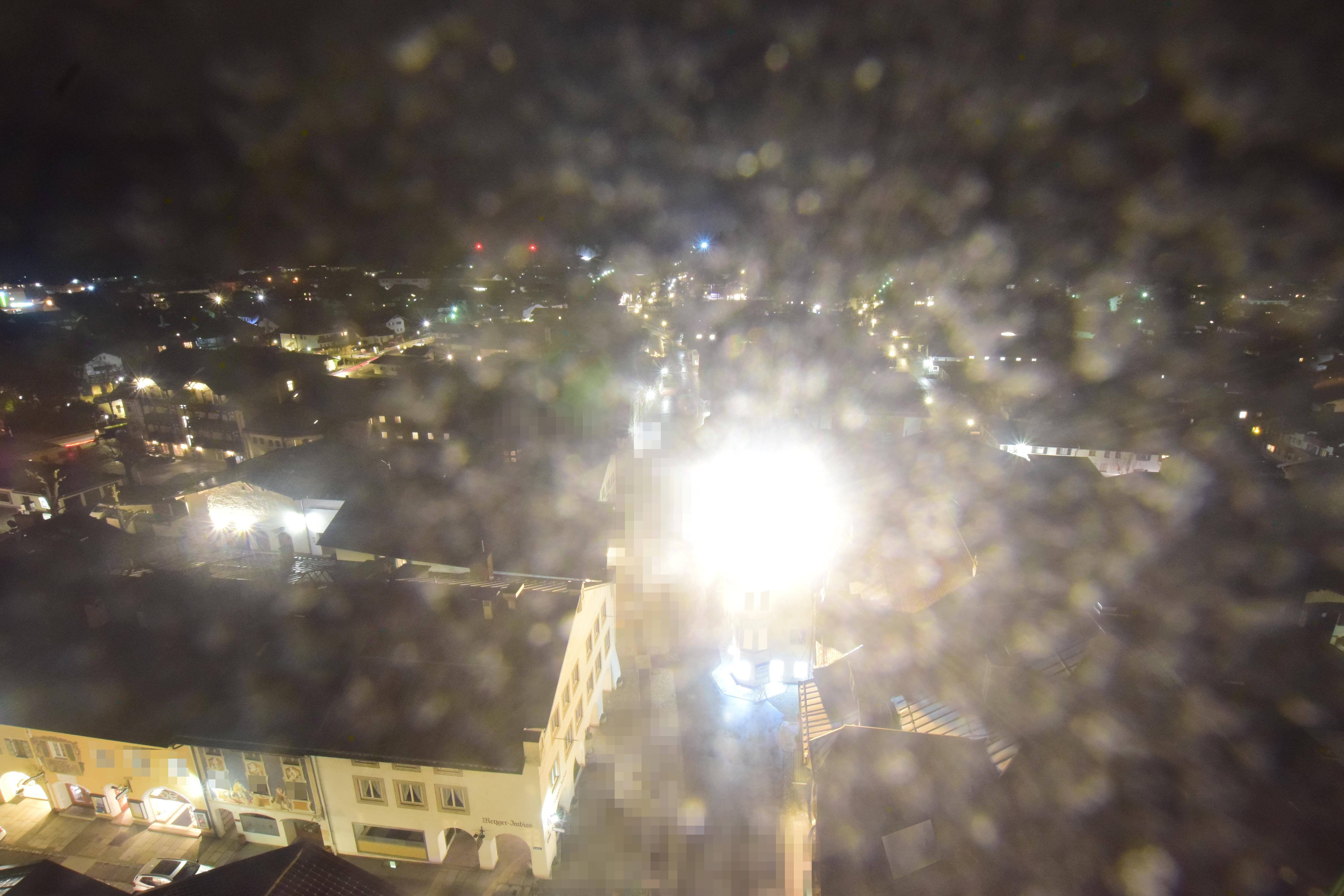 Archiv Foto Webcam Karwendel Mittenwald - Kirche